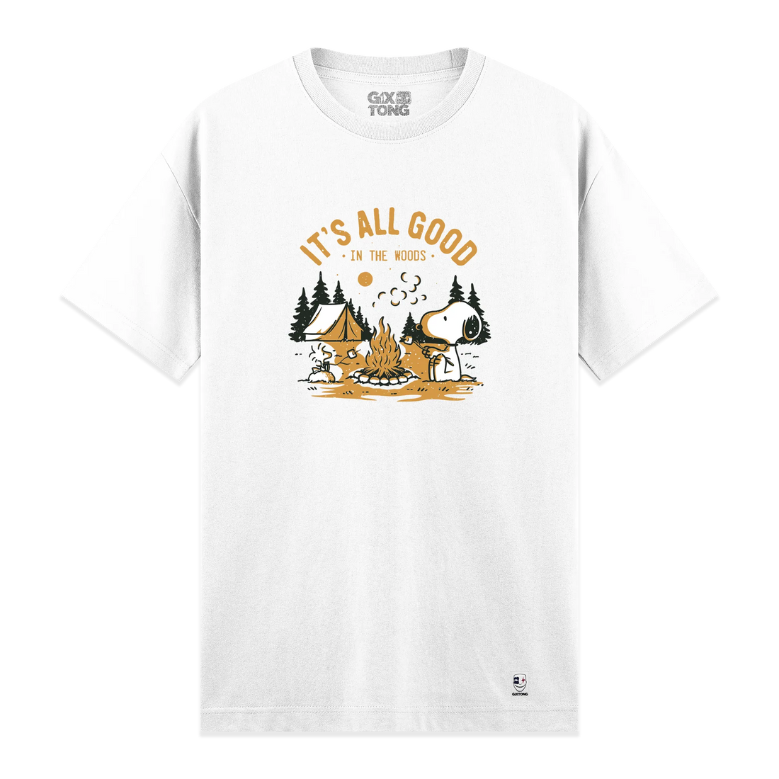 Camp Snoopy - Regular Fit Kalıp T-shirt