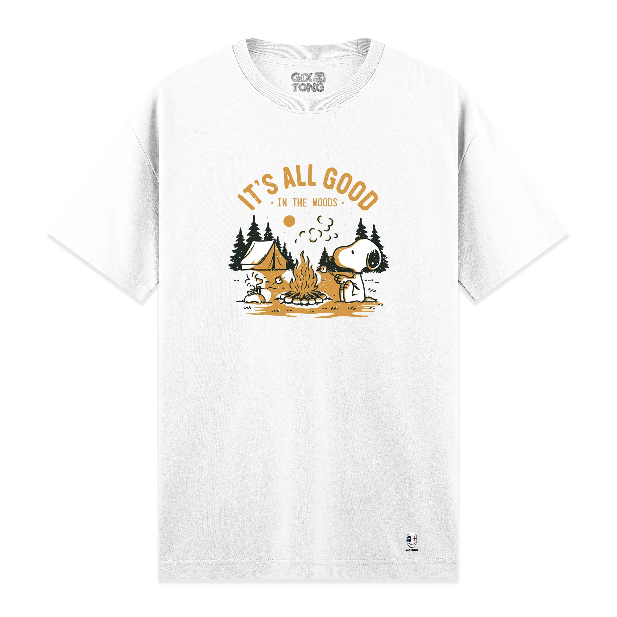 Camp Snoopy - Regular Fit Kalıp T-shirt