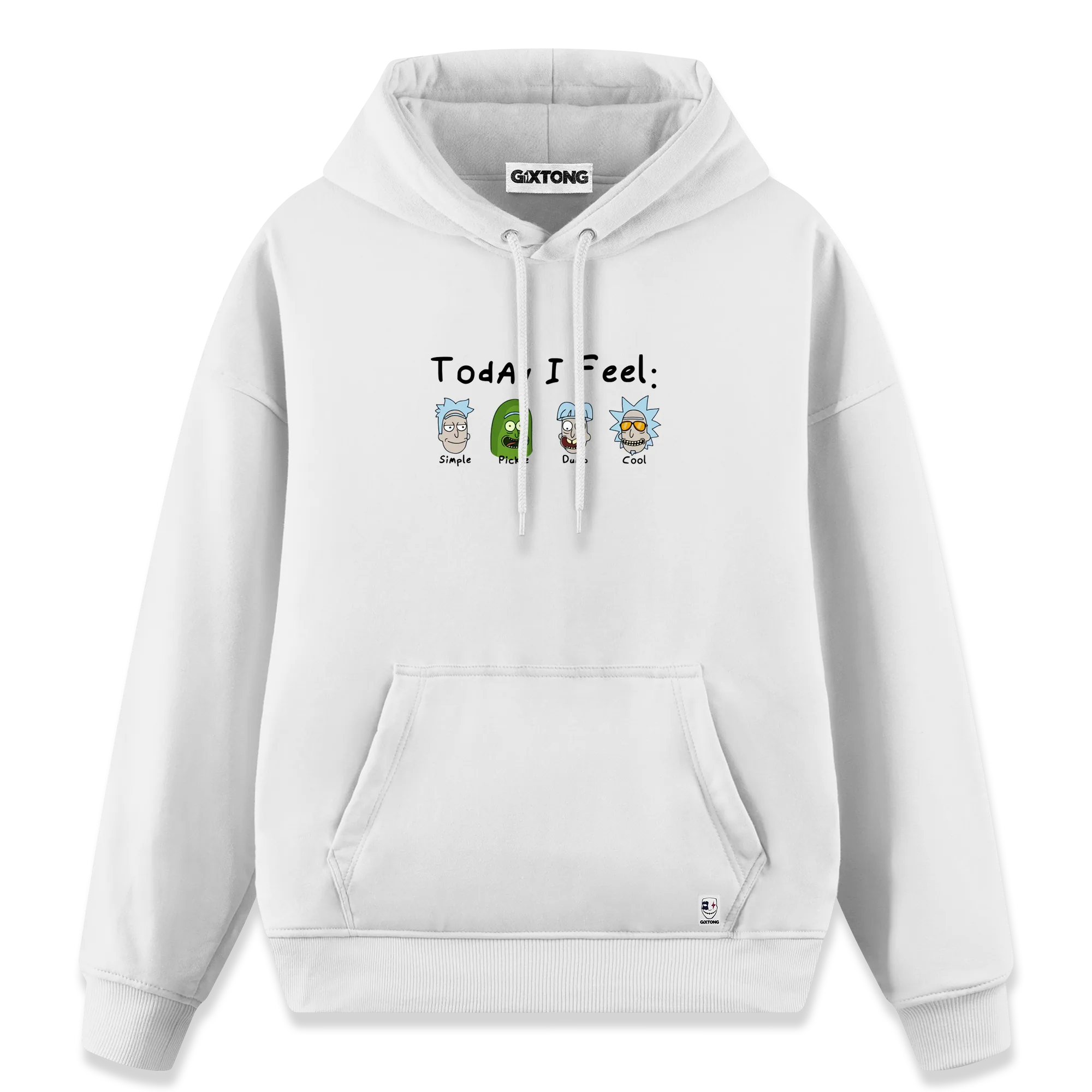 Rick's Routine - Regular Fit Kalıp Hoodie