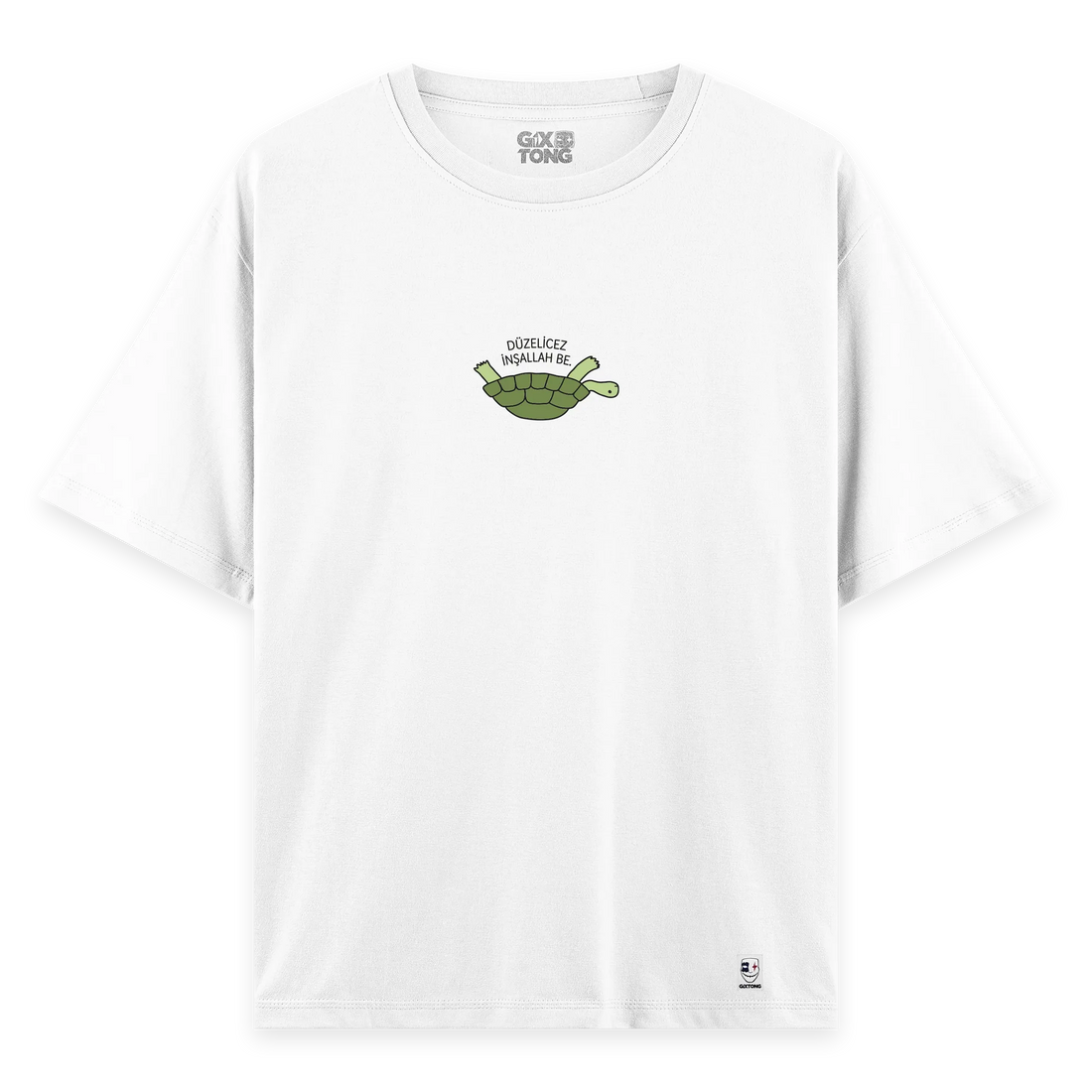 Düzelicez İnşallah - Oversize Bol Kalıp T-shirt
