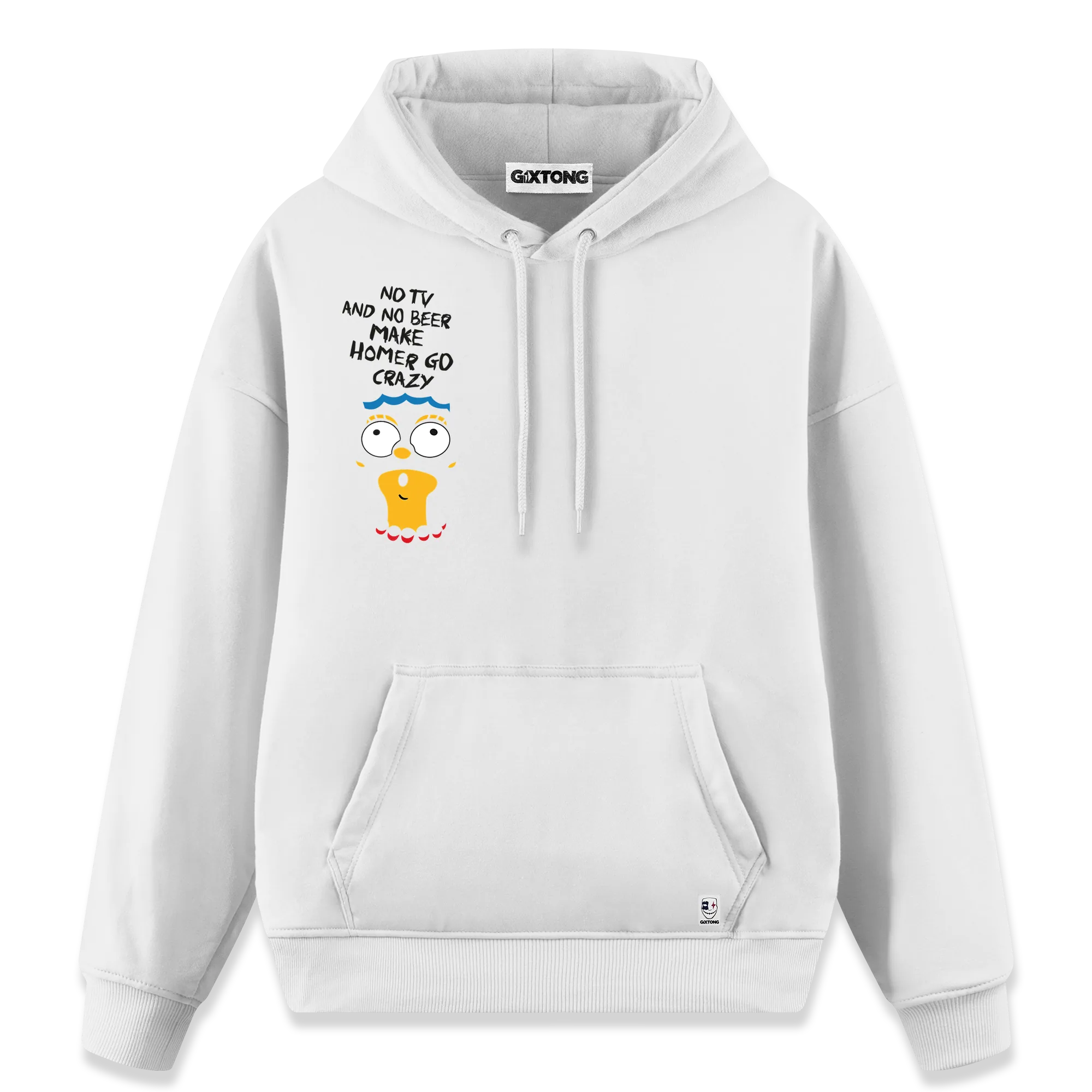 Crazy Homer - Regular Fit Kalıp Hoodie