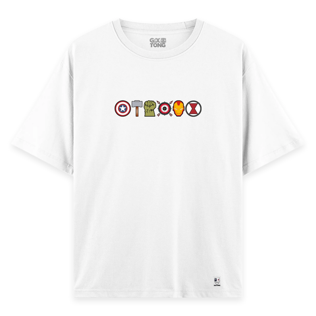 Avengers - Oversize Bol Kalıp T-shirt
