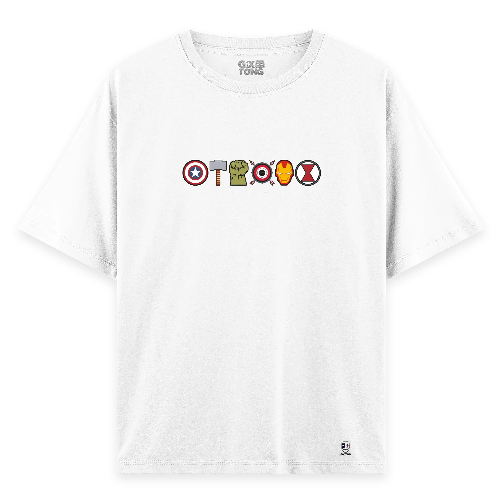 Avengers - Oversize Bol Kalıp T-shirt