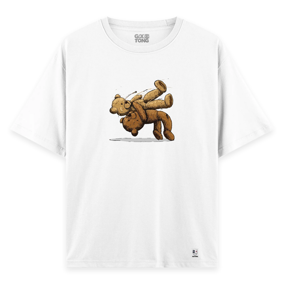 Fight Bear - Oversize Bol Kalıp T-shirt
