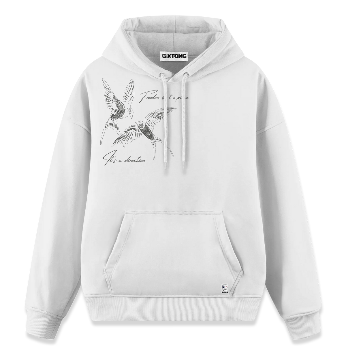 Birds - Regular Fit Kalıp Hoodie