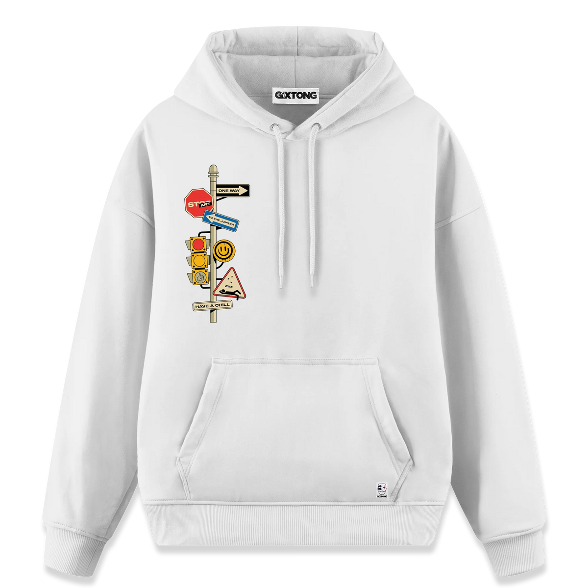 One Way - Regular Fit Kalıp Hoodie