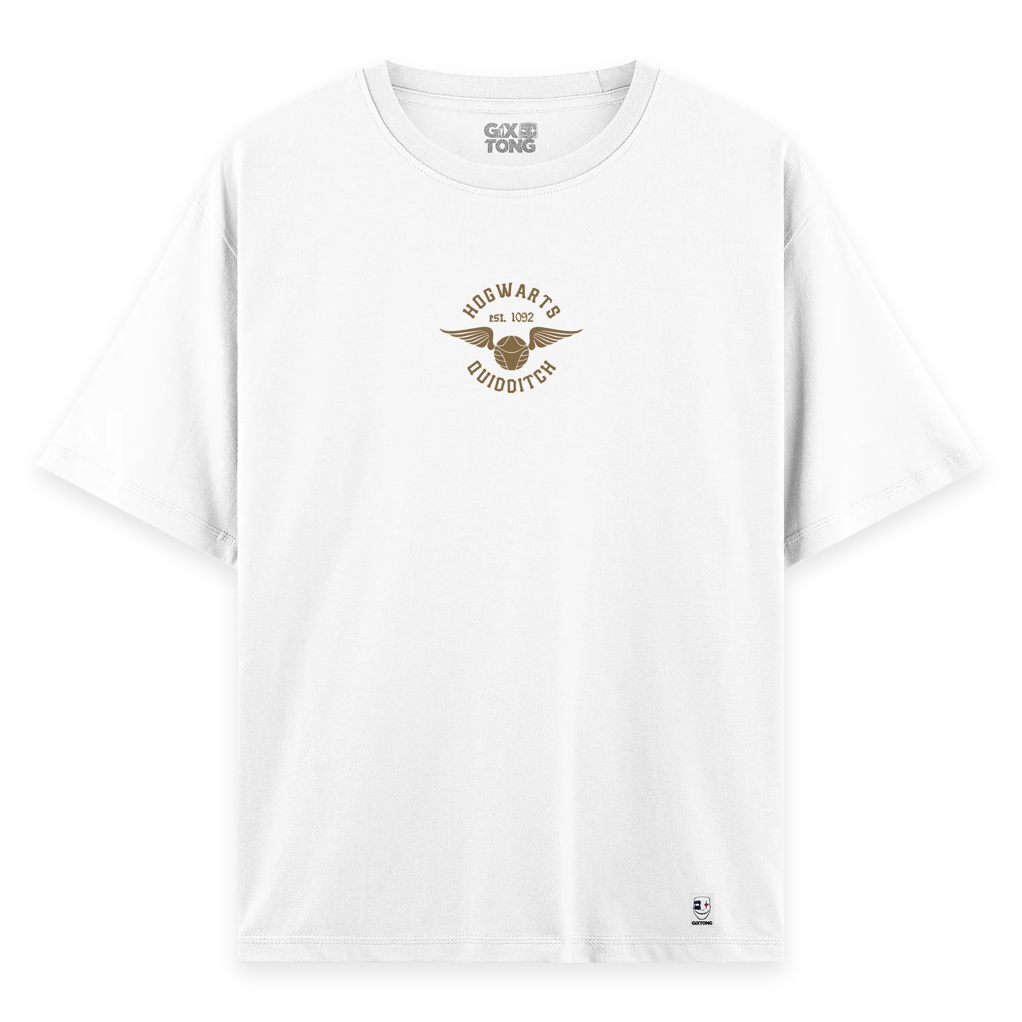 Hogwarts - Oversize Bol Kalıp T-shirt