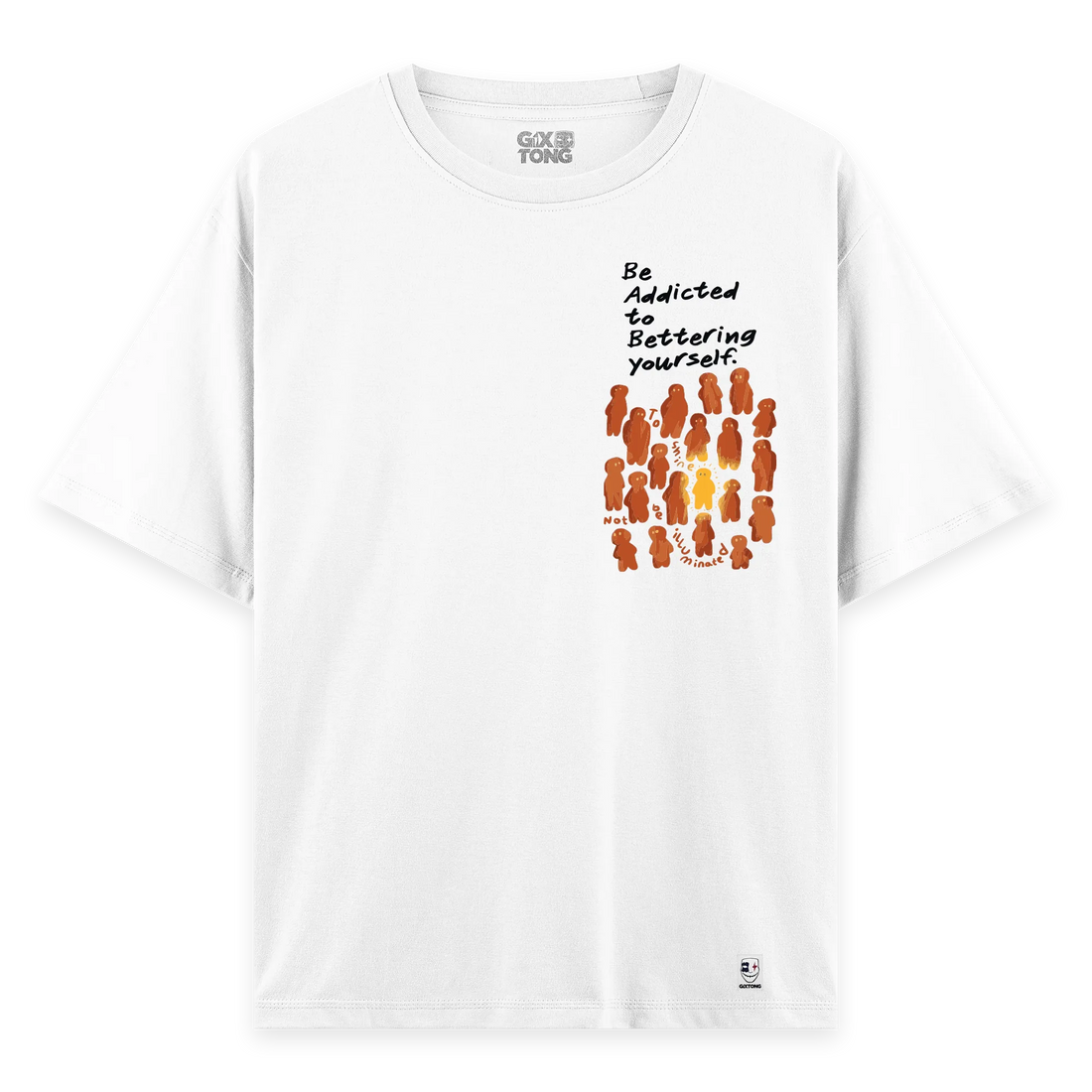 Illuminate - Oversize Bol Kalıp T-shirt