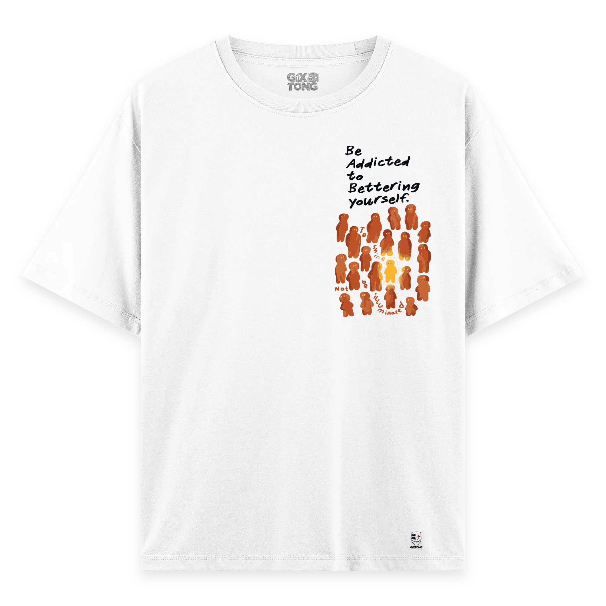 Illuminate - Oversize Bol Kalıp T-shirt