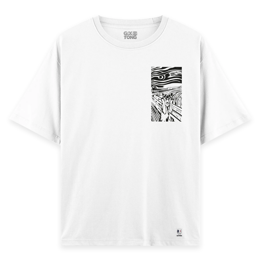 Scream - Oversize Bol Kalıp T-shirt