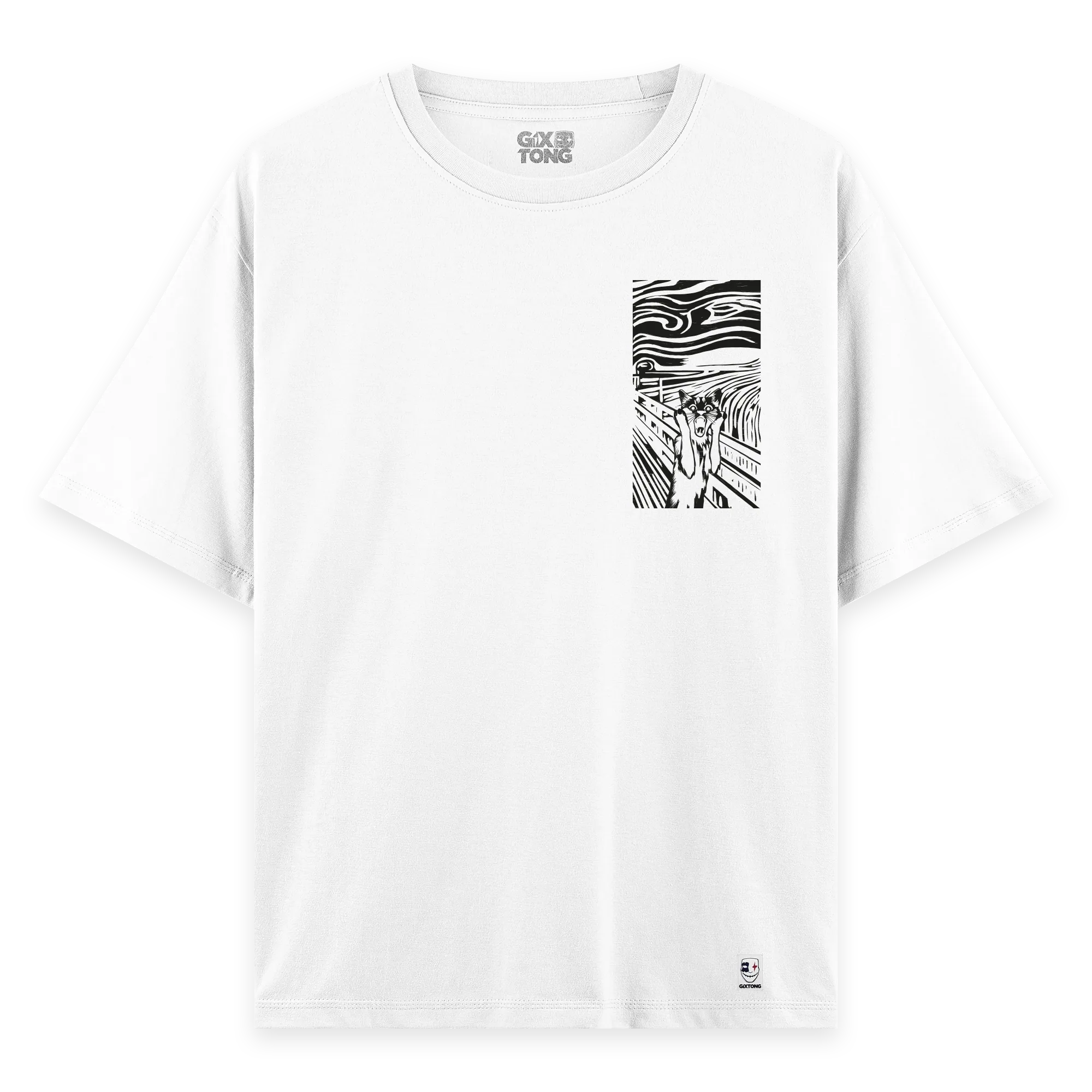 Scream - Oversize Bol Kalıp T-shirt