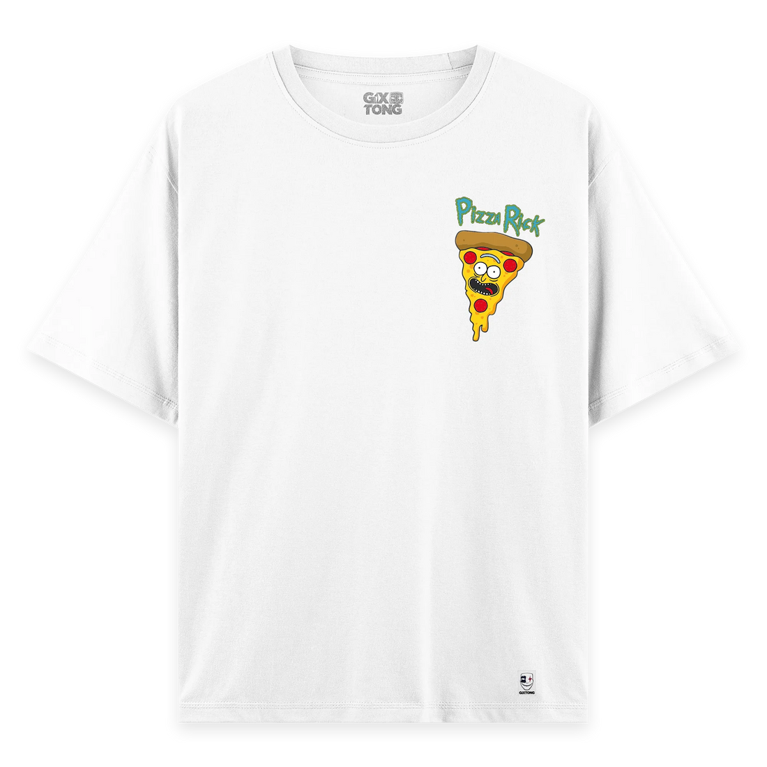 Pizza Rick - Oversize Bol Kalıp T-shirt