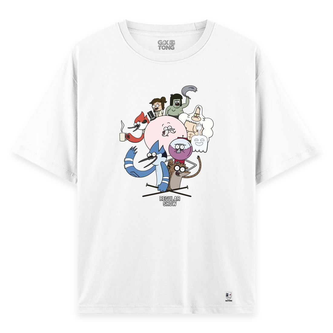 Regular Show - Oversize Bol Kalıp T-shirt