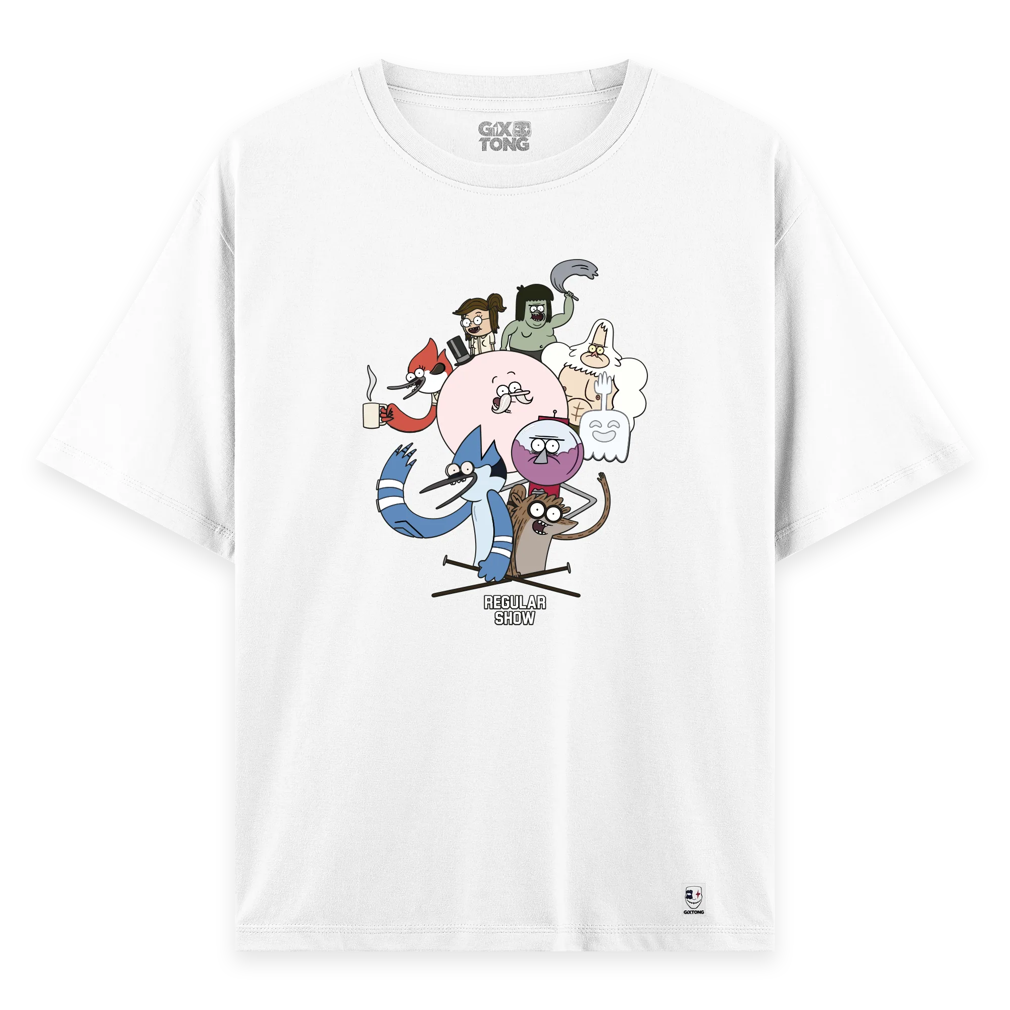 Regular Show - Oversize Bol Kalıp T-shirt