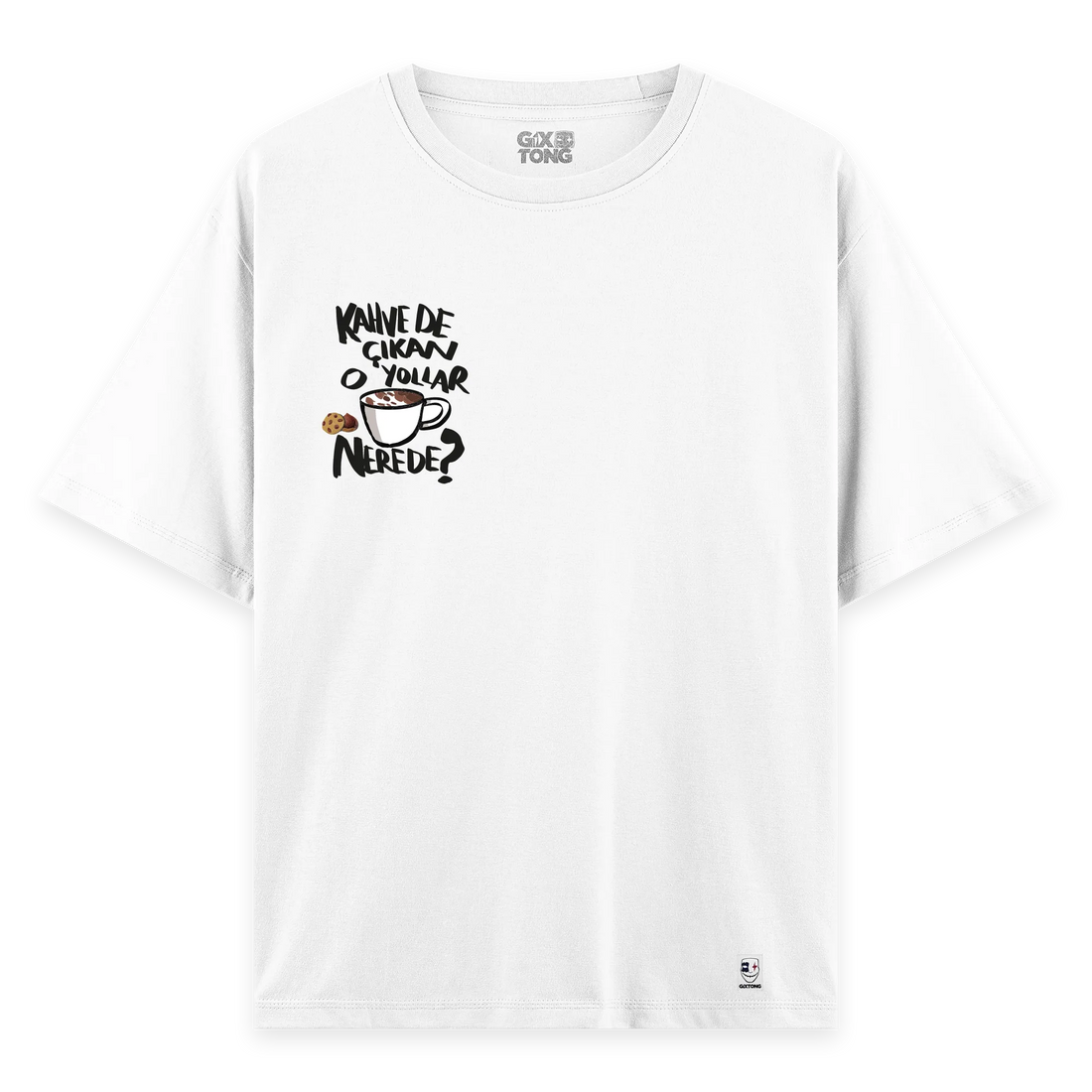 Nerede - Oversize Bol Kalıp T-shirt
