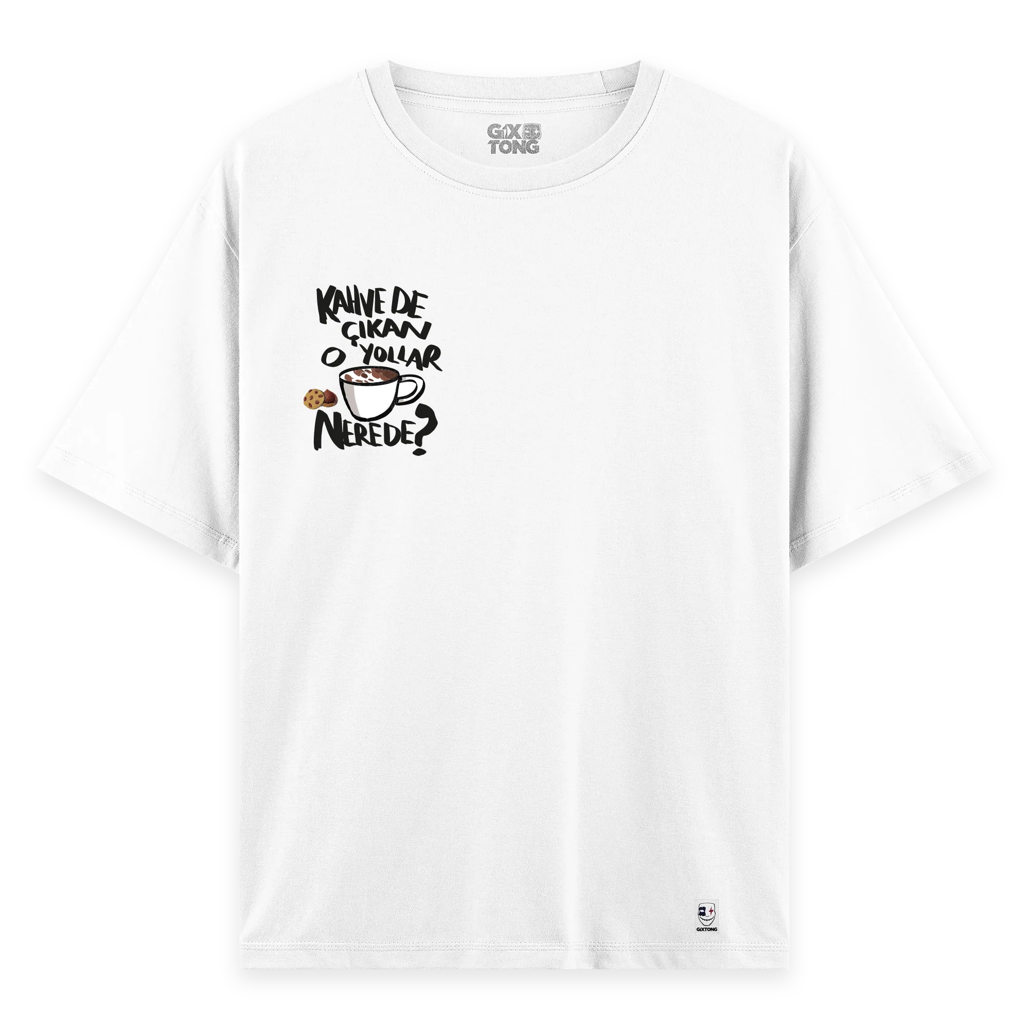 Nerede - Oversize Bol Kalıp T-shirt