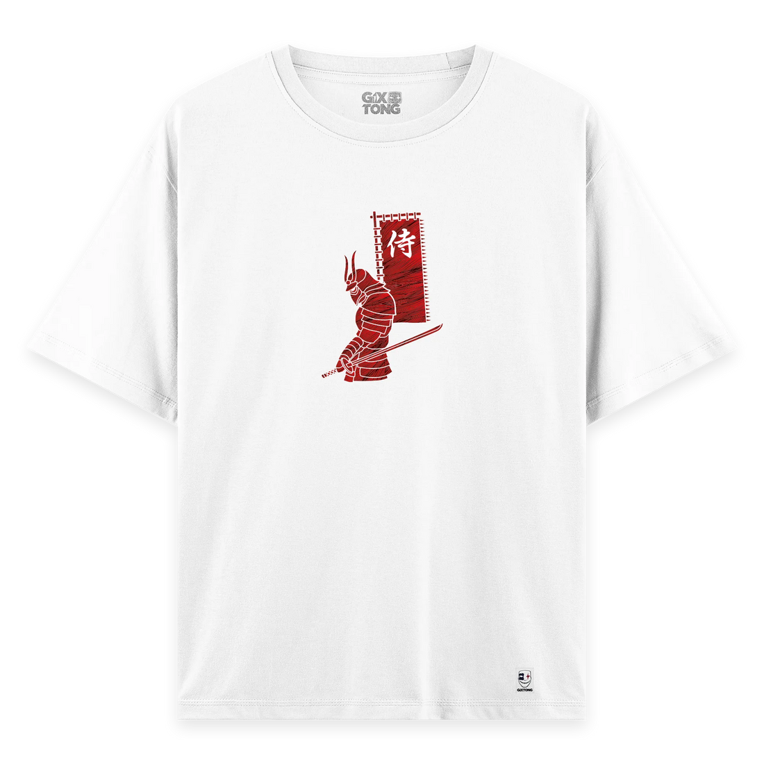 Red Samurai - Oversize Bol Kalıp T-shirt