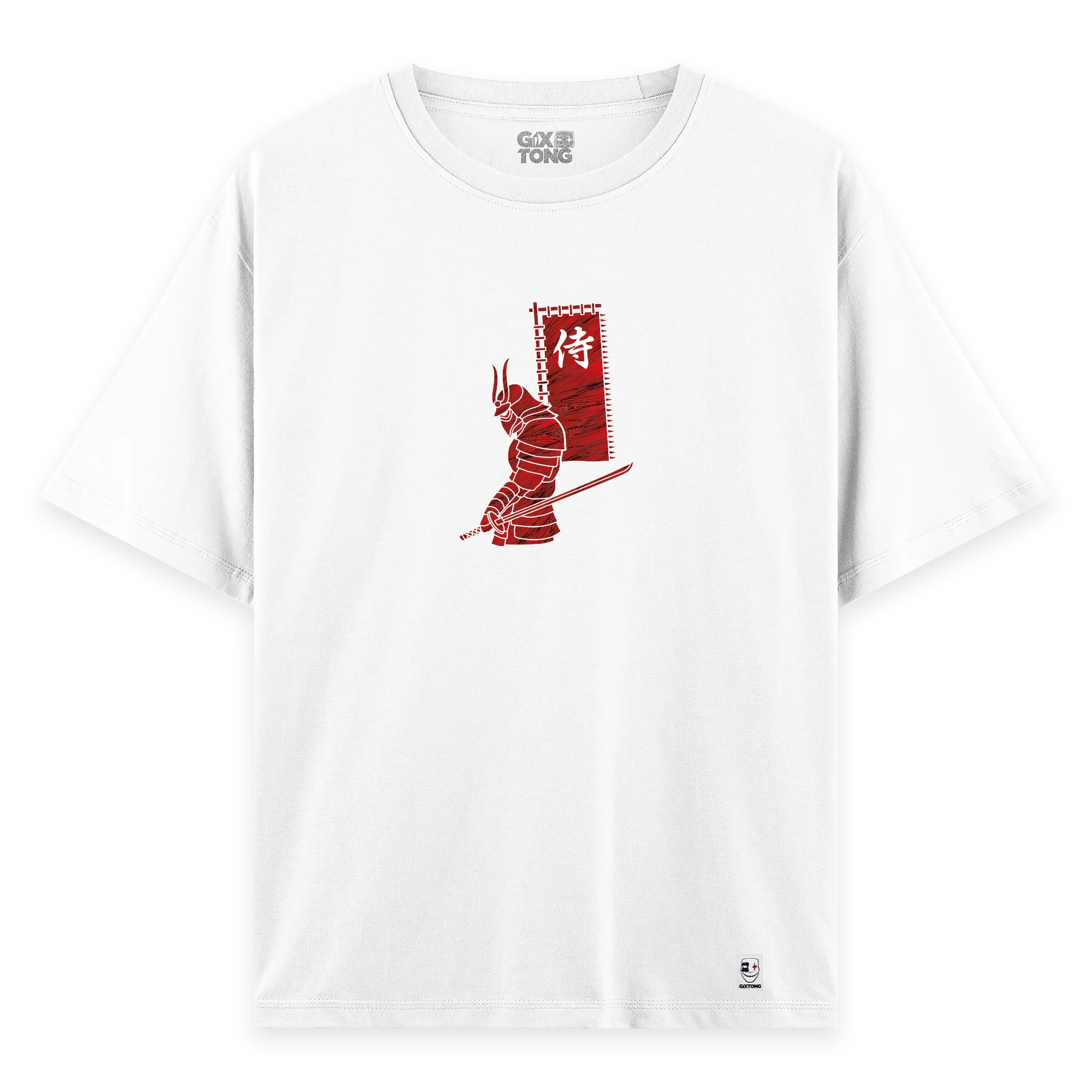 Red Samurai - Oversize Bol Kalıp T-shirt