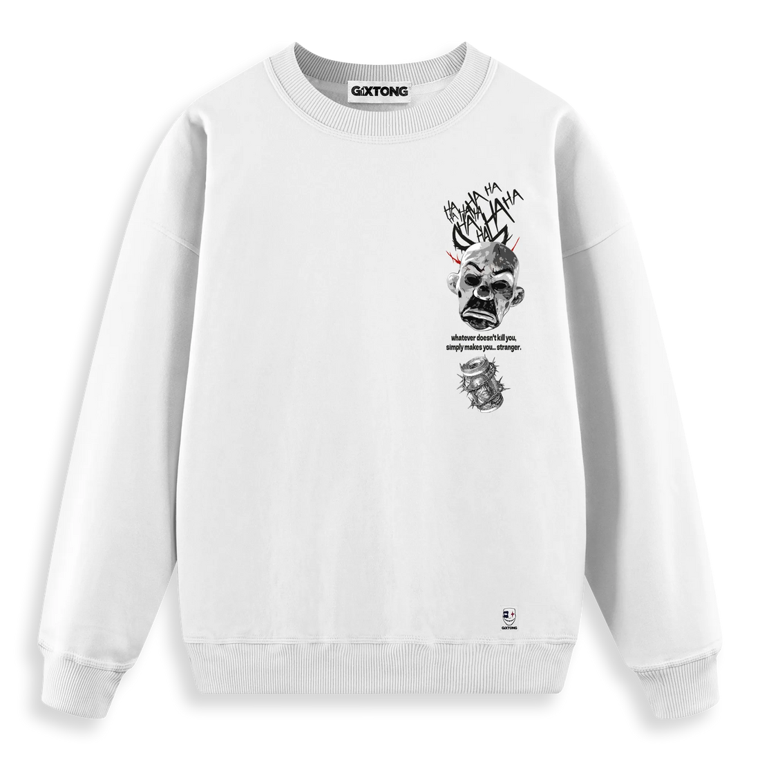 Dark Mask - Regular Fit Kalıp Sweatshirt