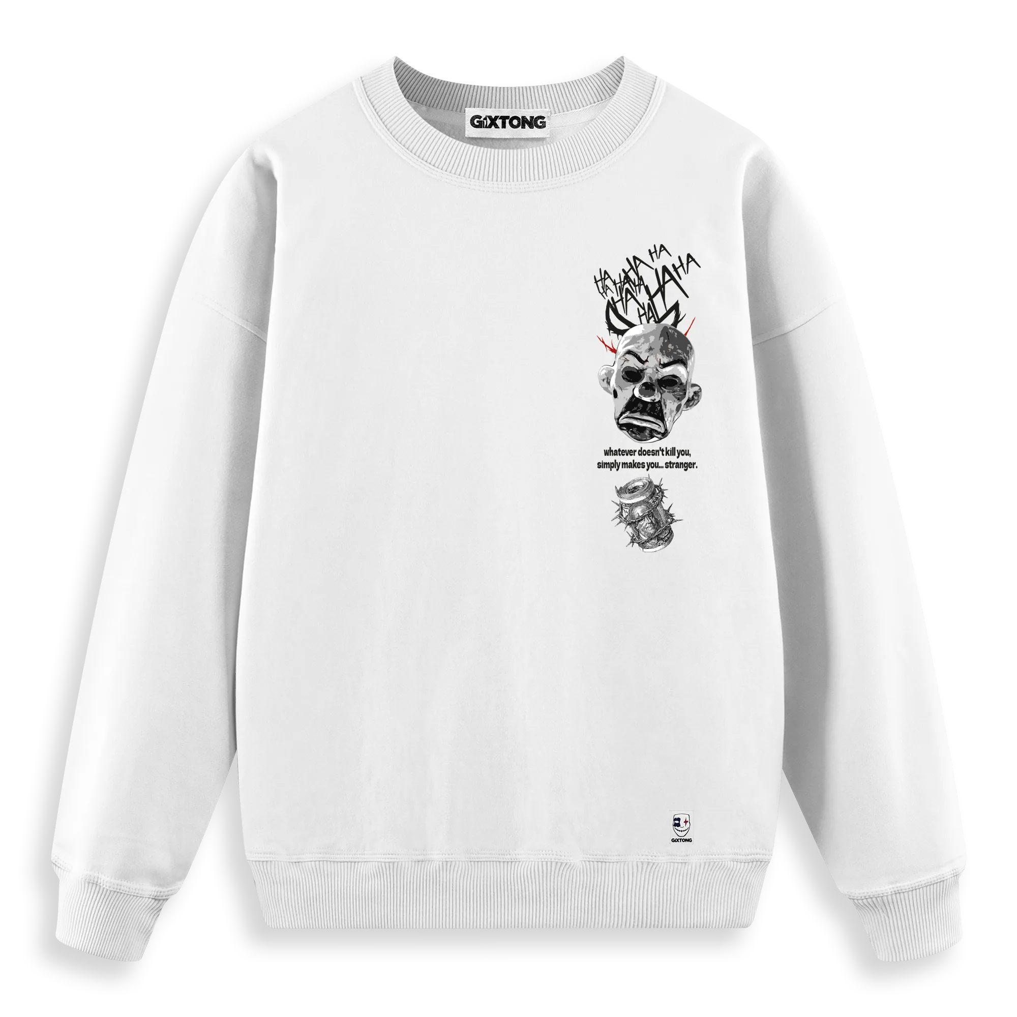 Dark Mask - Regular Fit Kalıp Sweatshirt