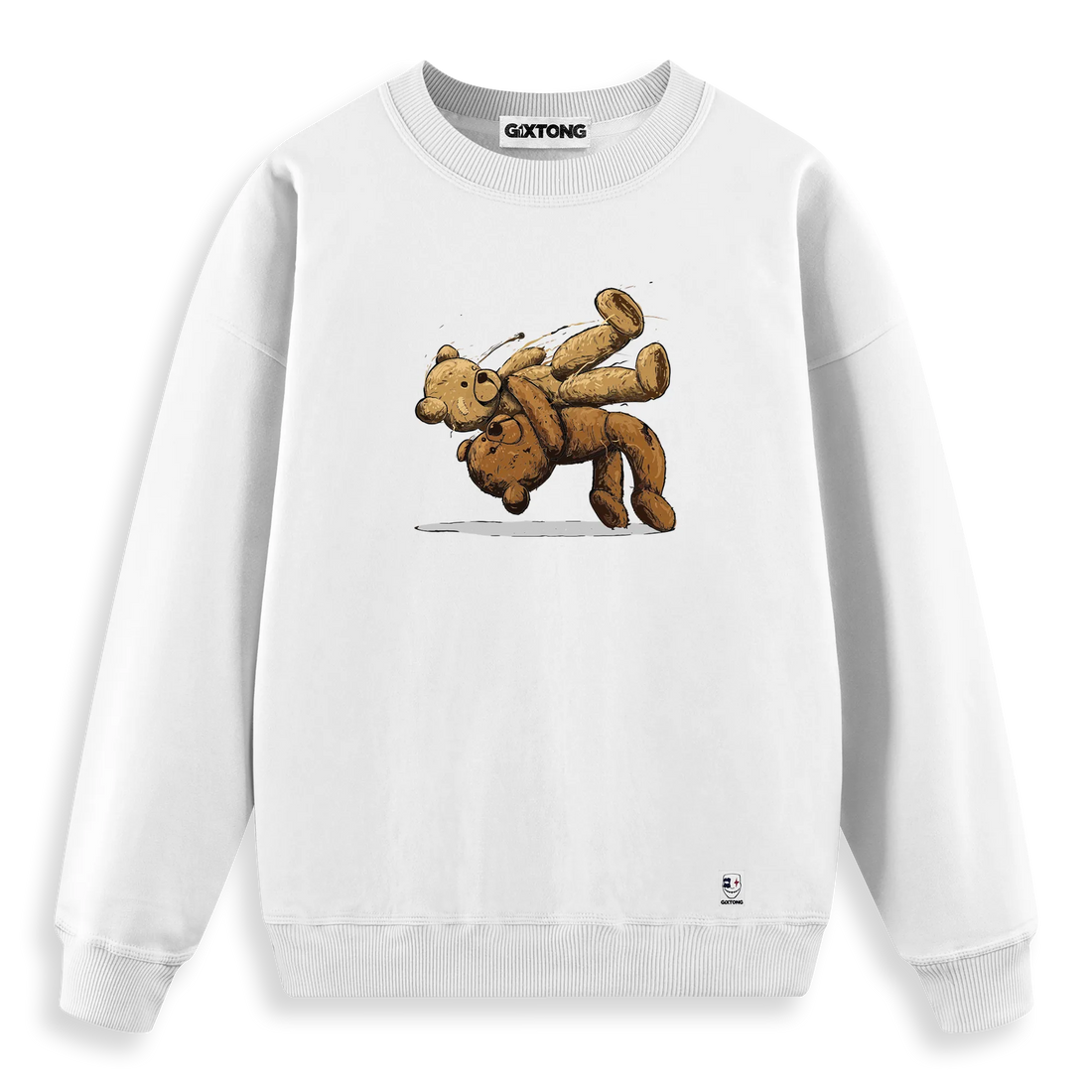 Fight Bear - Regular Fit Kalıp Sweatshirt