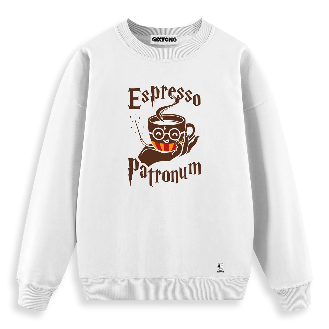 Espresso Patronum - Regular Fit Kalıp Sweatshirt