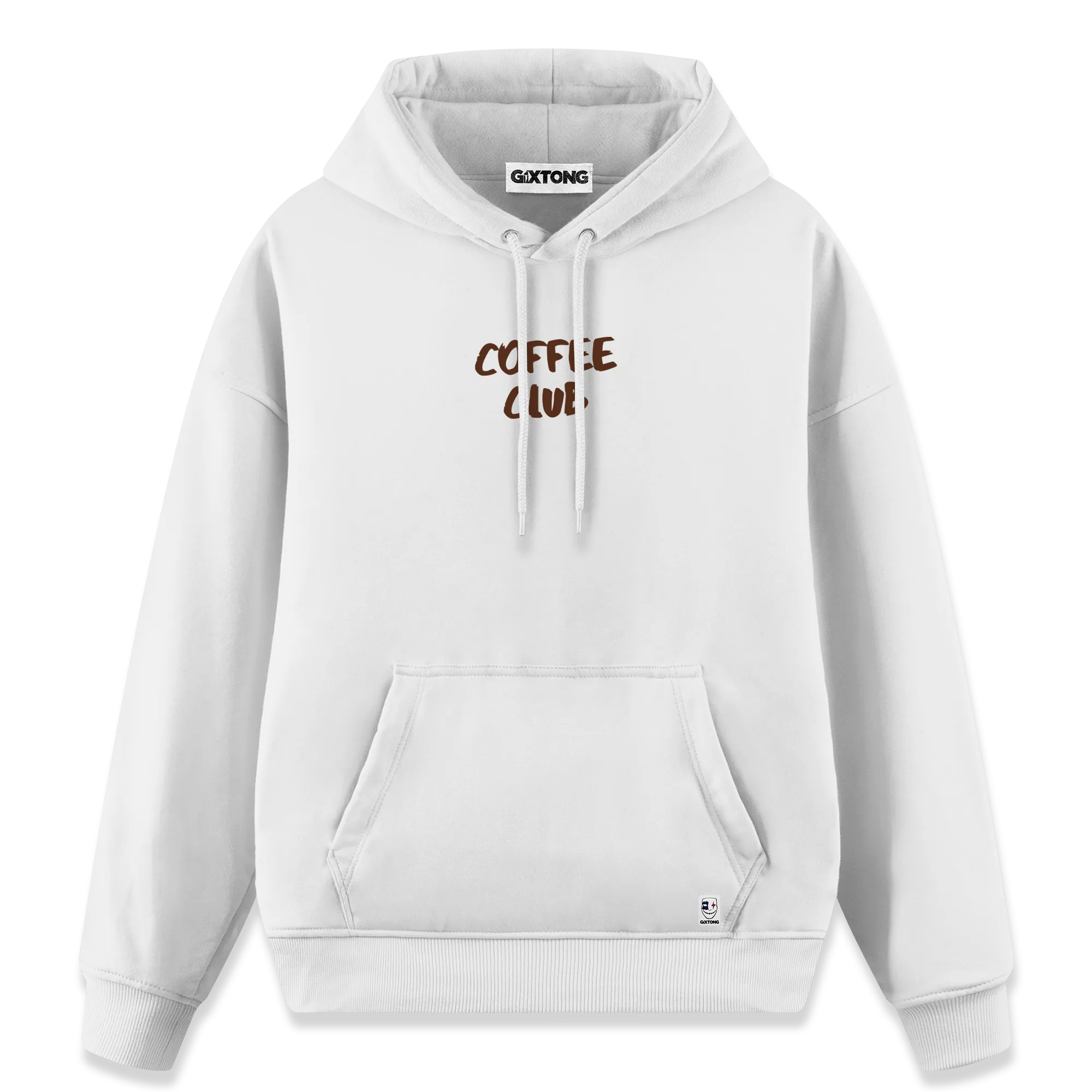Coffee Club - Regular Fit Kalıp Hoodie