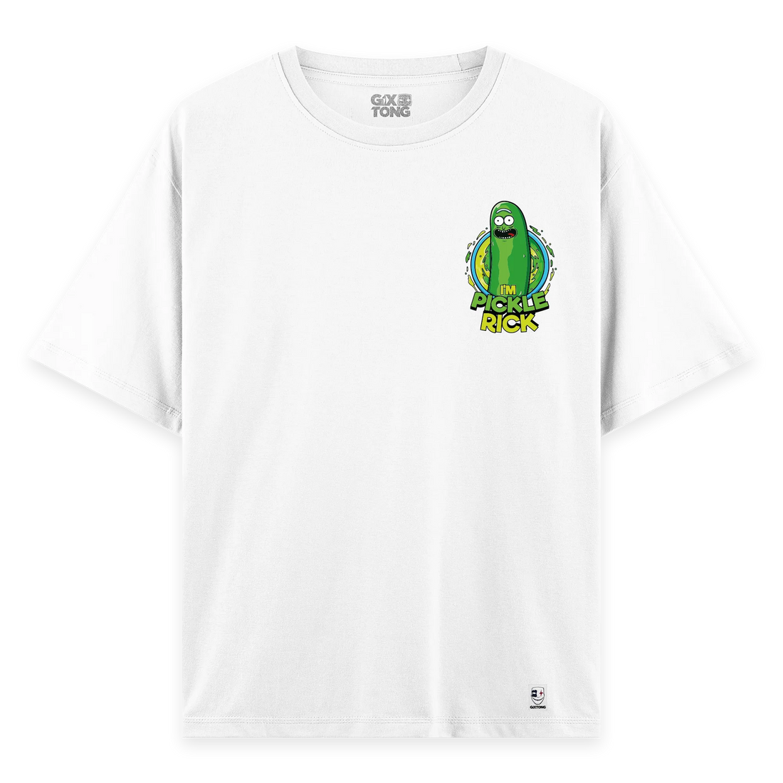Pickle Rick - Oversize Bol Kalıp T-shirt