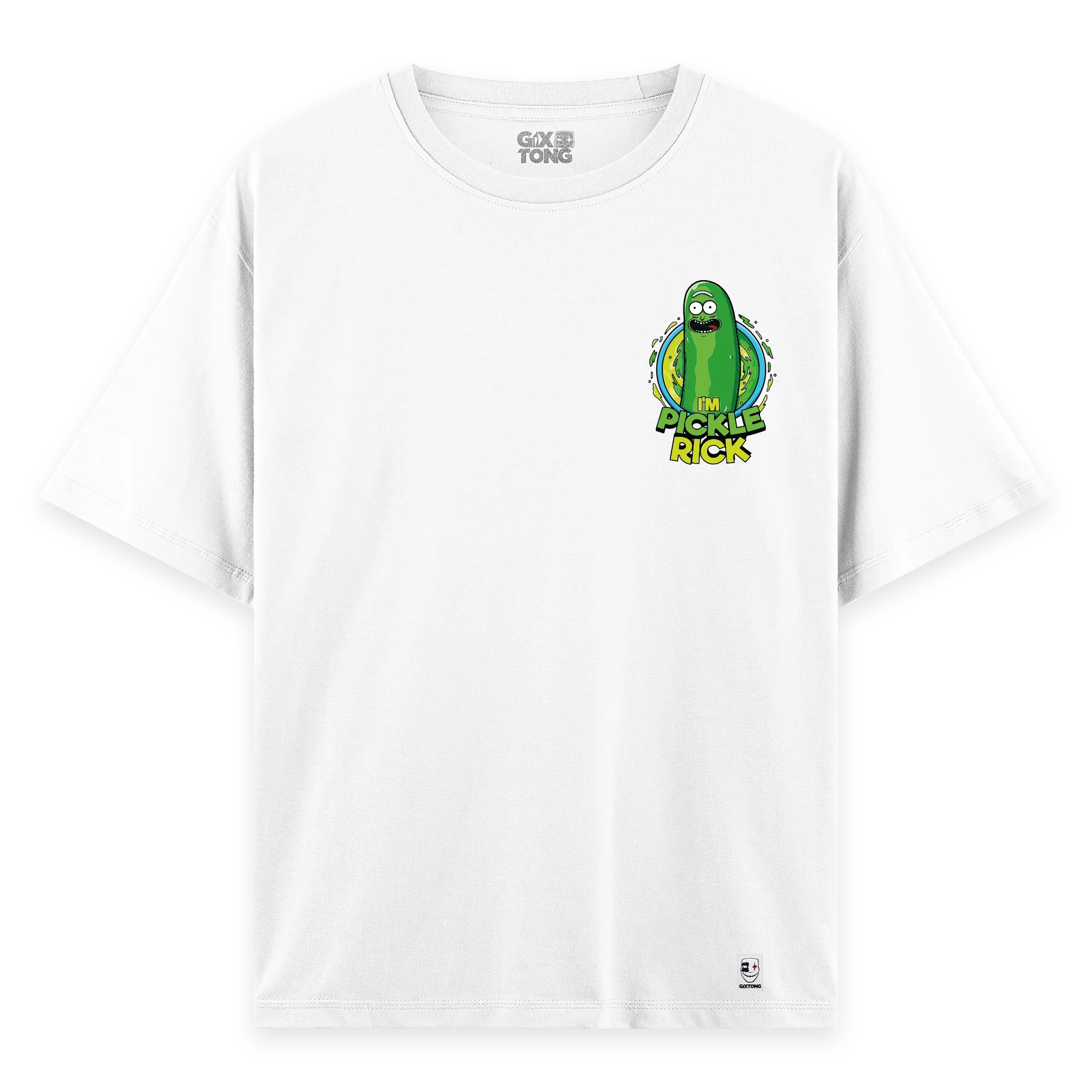 Pickle Rick - Oversize Bol Kalıp T-shirt