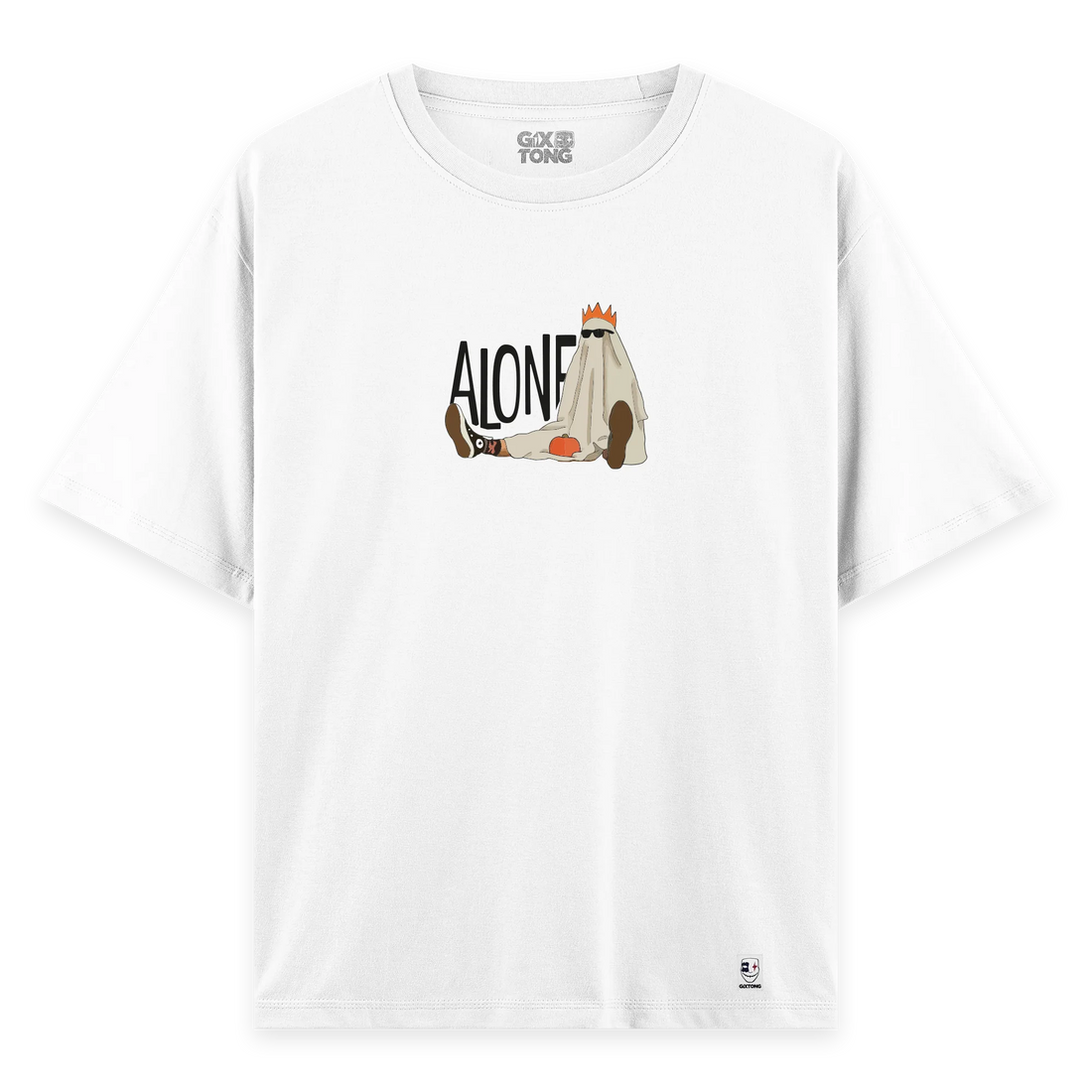 Alone - Oversize Bol Kalıp T-shirt