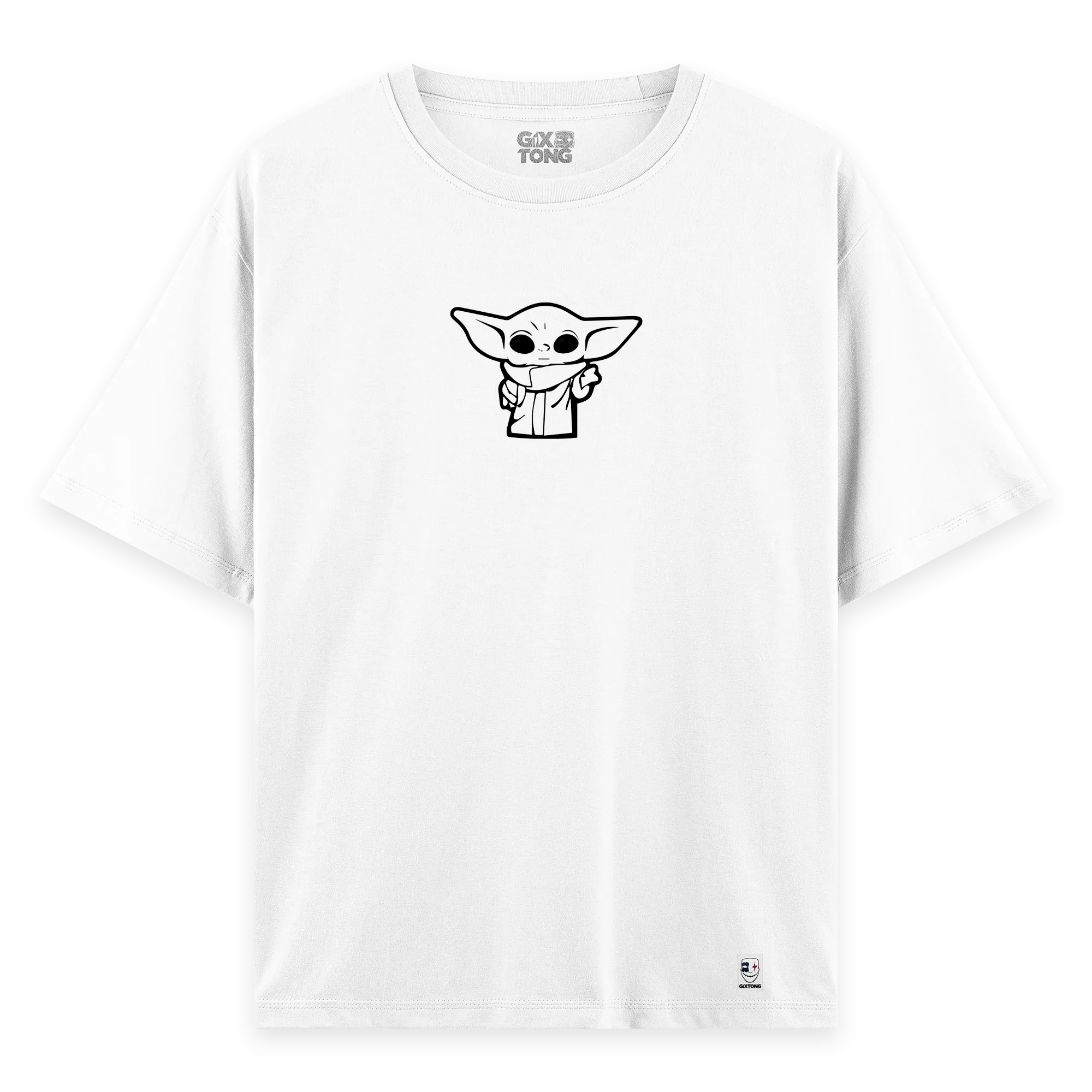 Baby Yoda - Oversize Bol Kalıp T-shirt