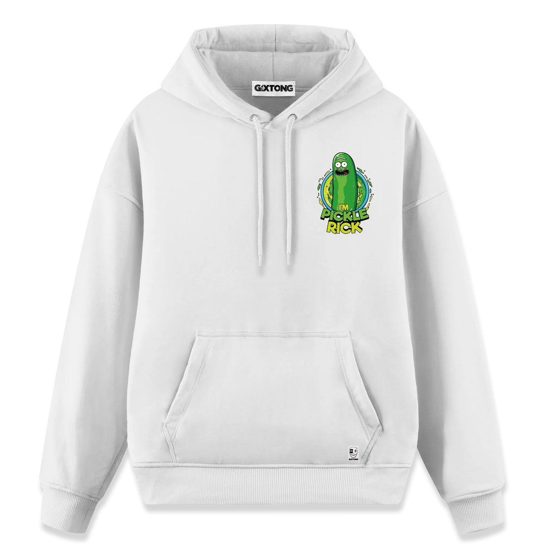 Pickle Rick - Regular Fit Kalıp Hoodie