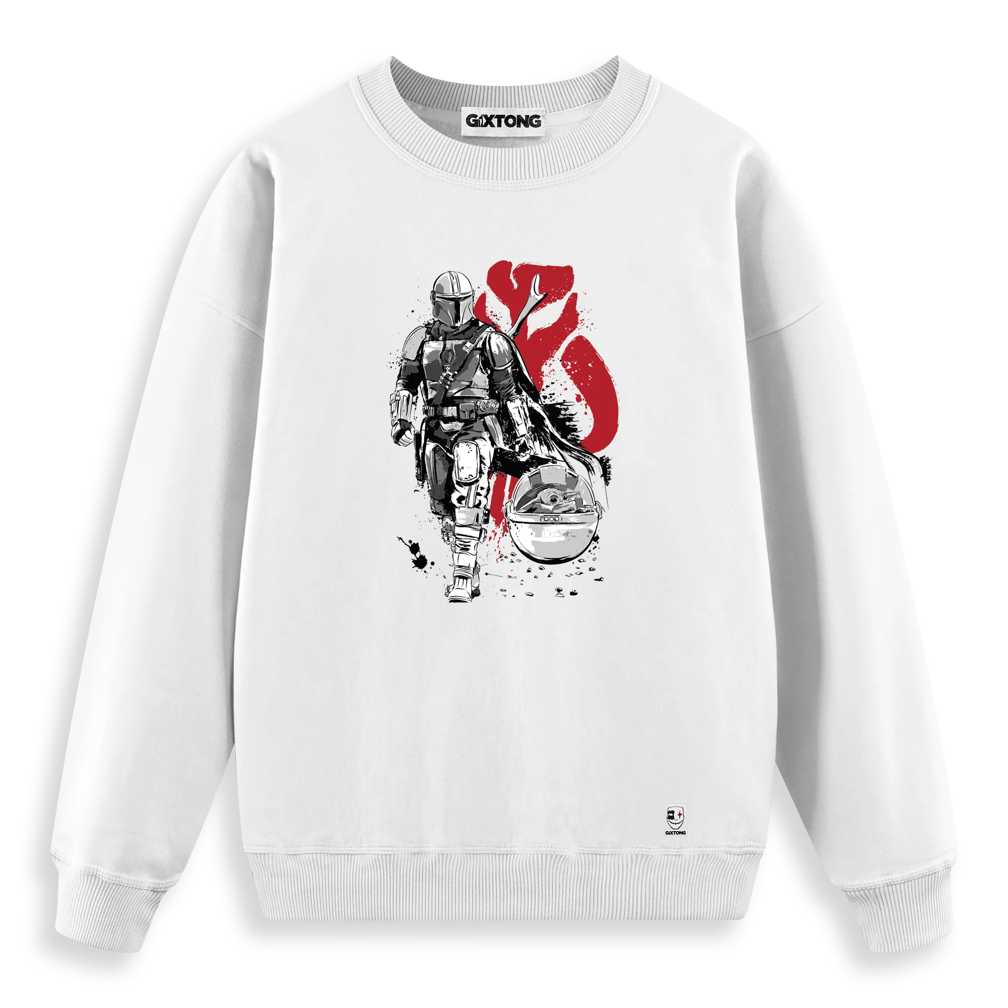 Mandalorian - Regular Fit Kalıp Sweatshirt