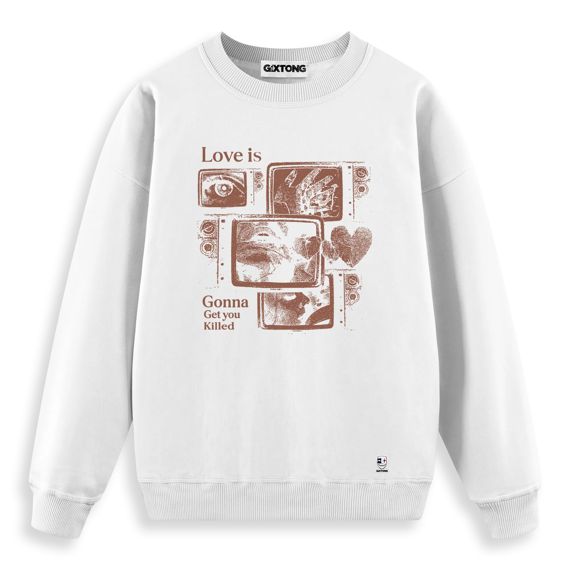 Love Is - Regular Fit Kalıp Sweatshirt