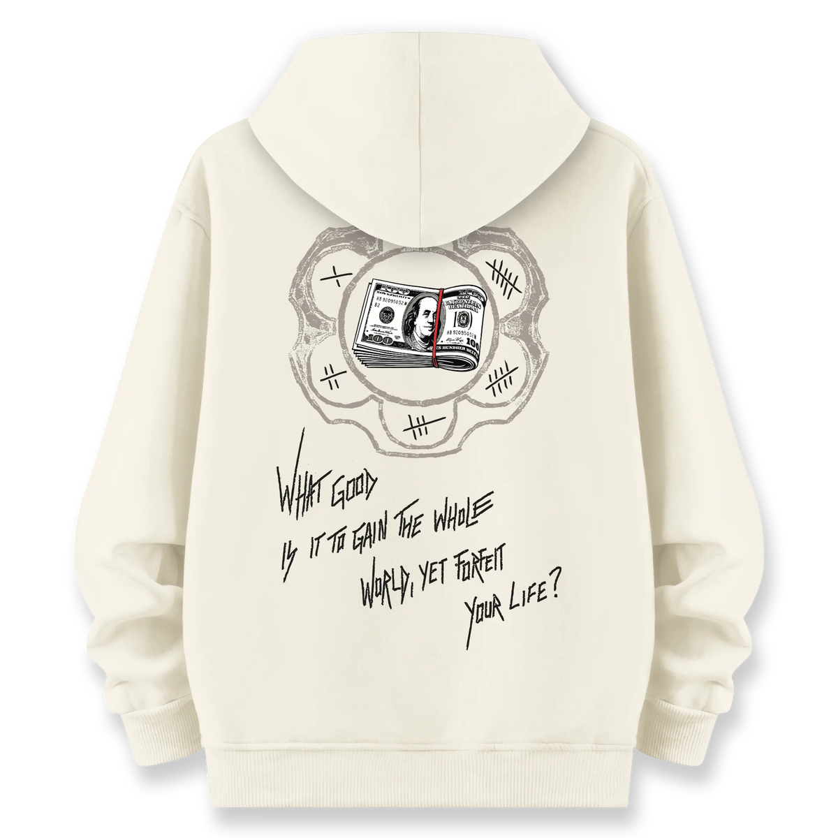 Greed - Oversize Bol Kalıp Hoodie