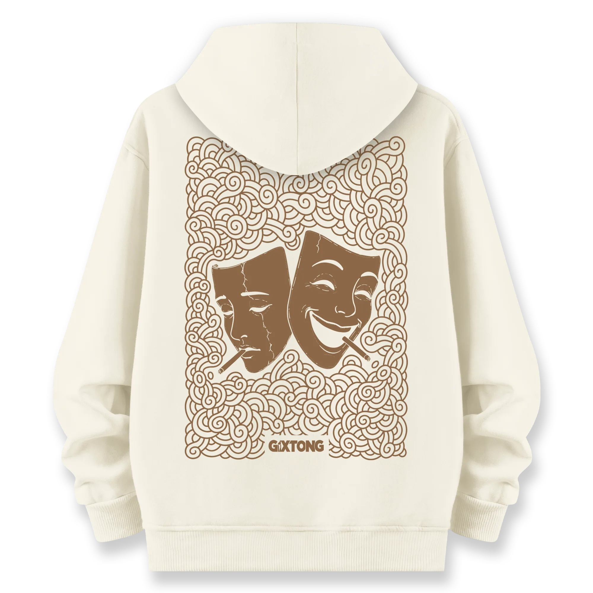 Mask II - Oversize Bol Kalıp Hoodie