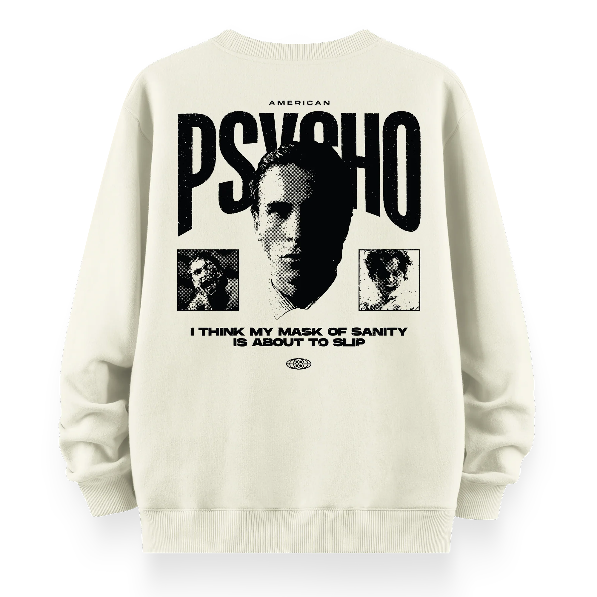 American Pyscho - Oversize Bol Kalıp Sweatshirt
