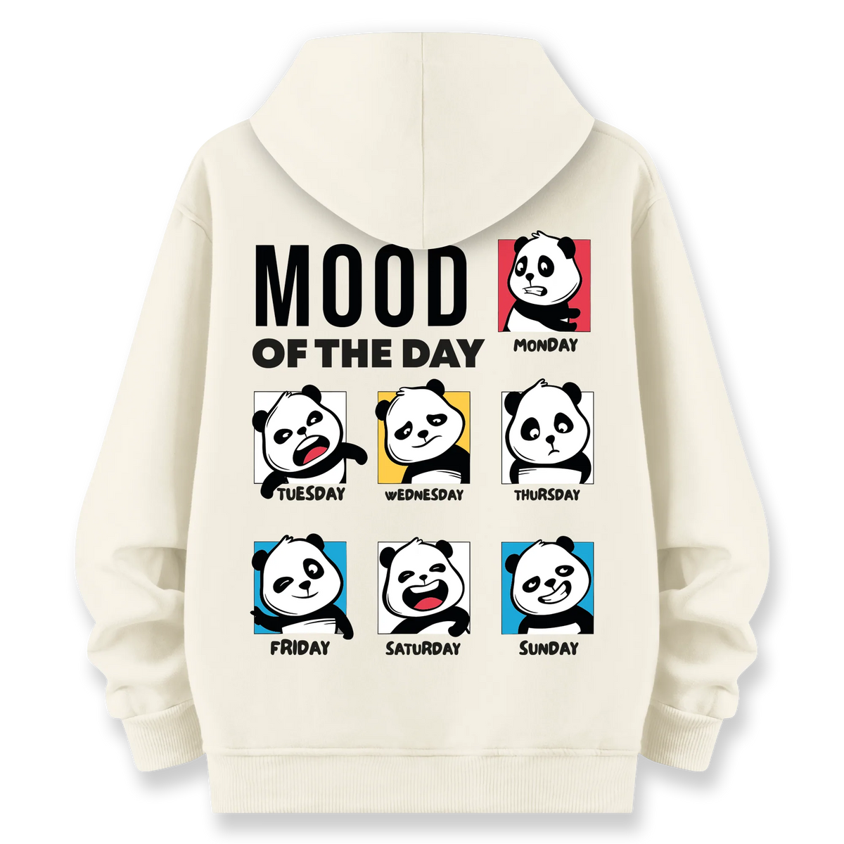 Mood Of The Day - Oversize Bol Kalıp Hoodie