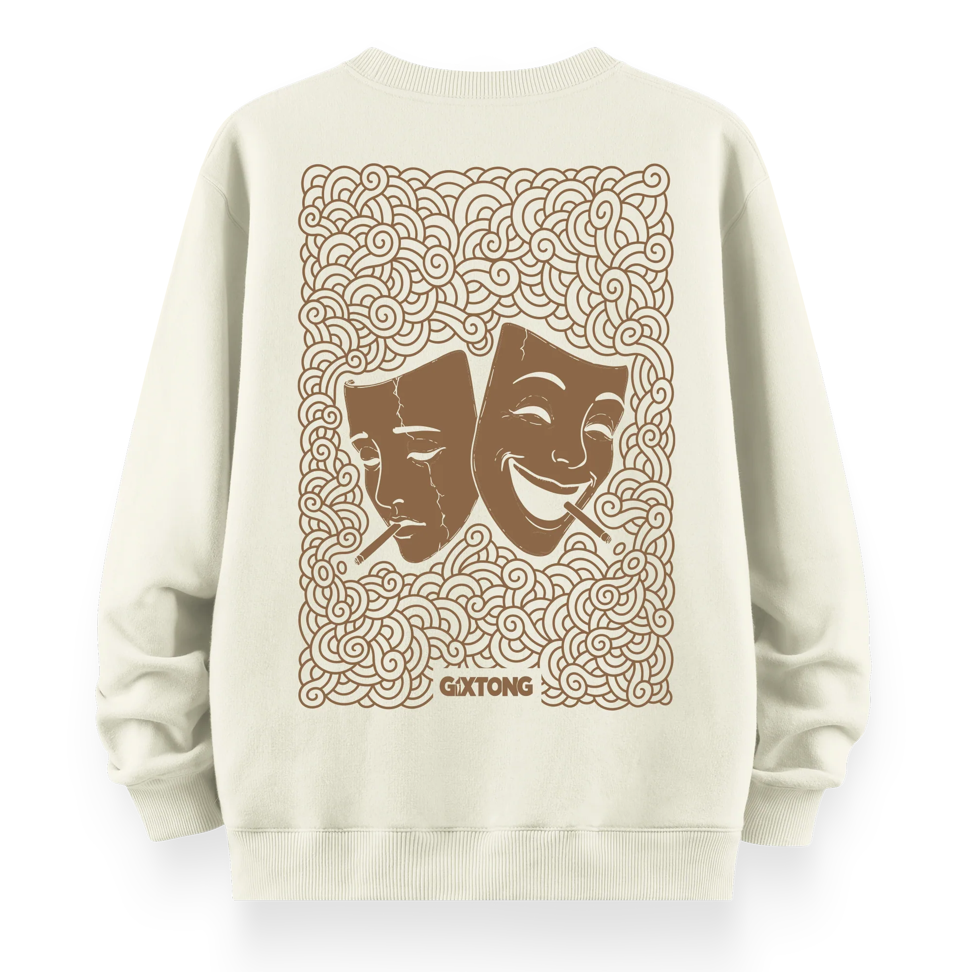 Mask II - Oversize Bol Kalıp Sweatshirt