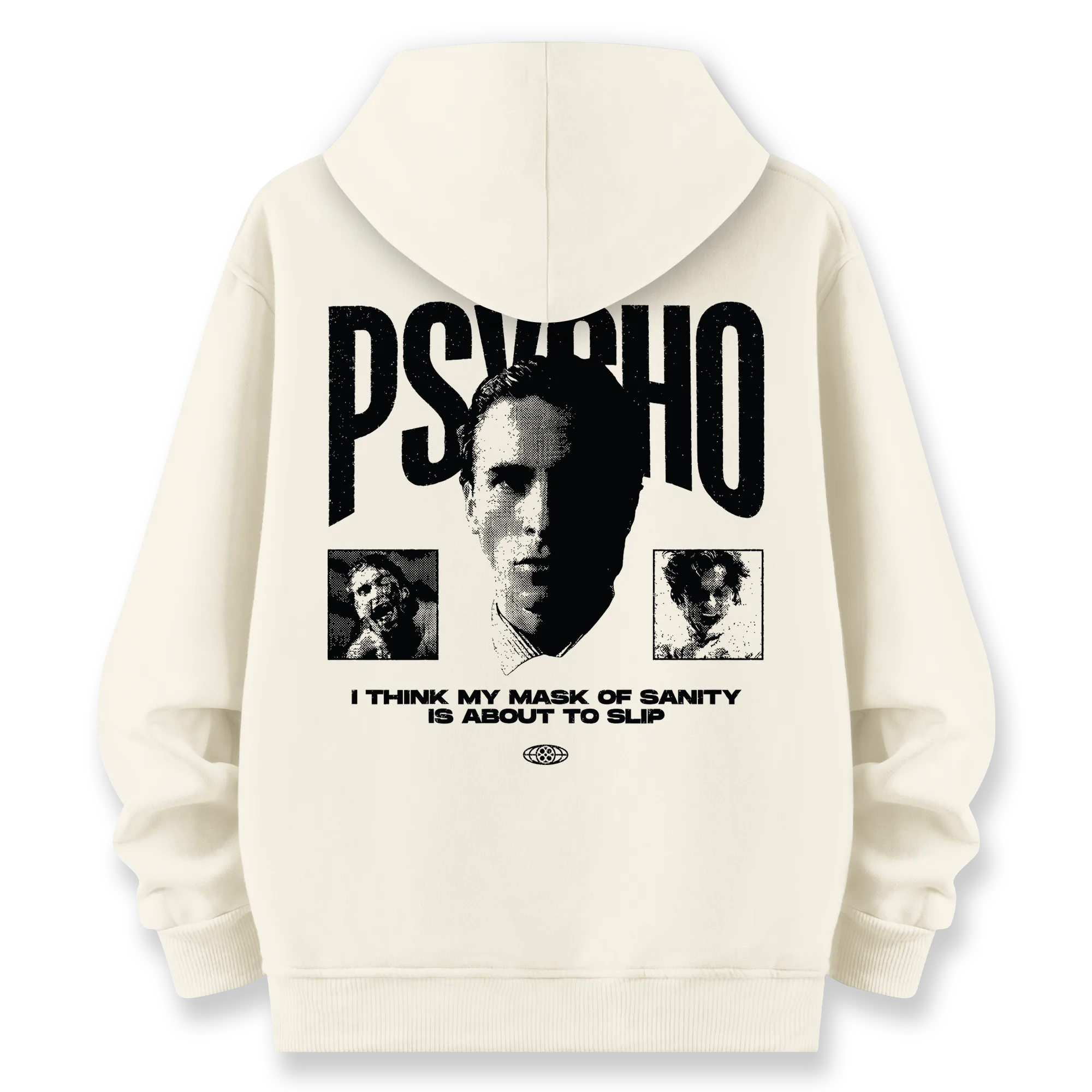 American Pyscho - Oversize Bol Kalıp Hoodie