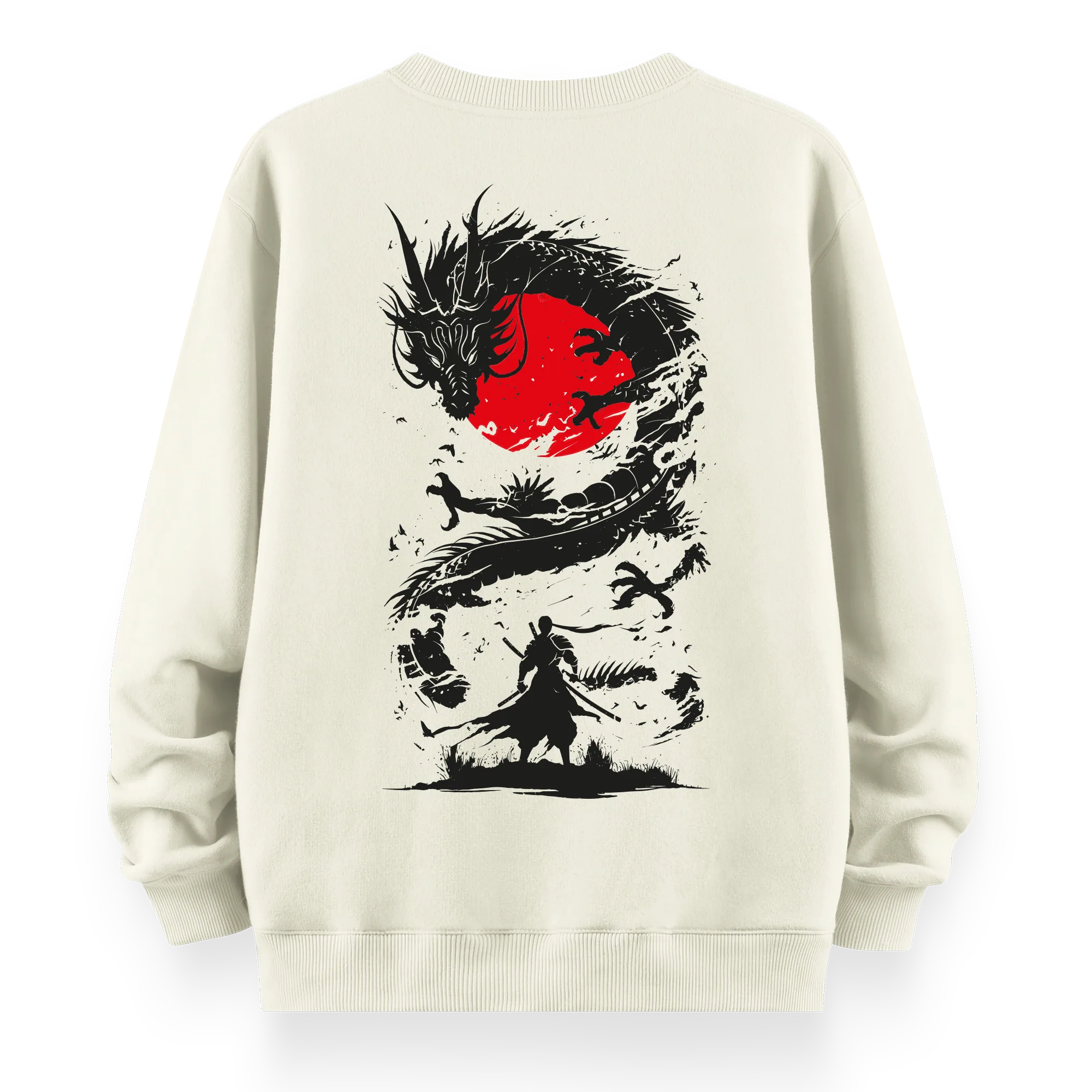 Rising Dragon - Oversize Bol Kalıp Sweatshirt