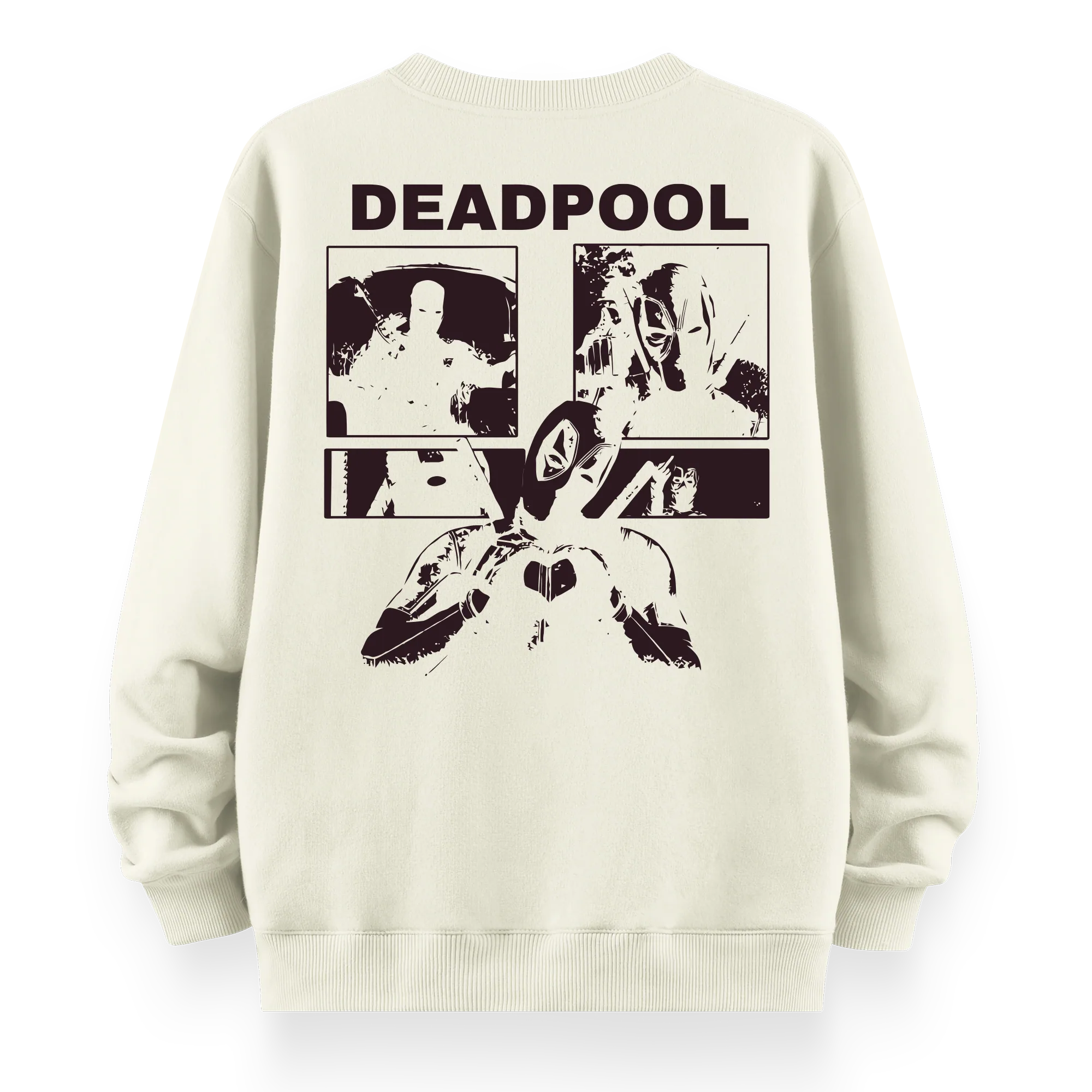 Deadpool - Oversize Bol Kalıp Sweatshirt