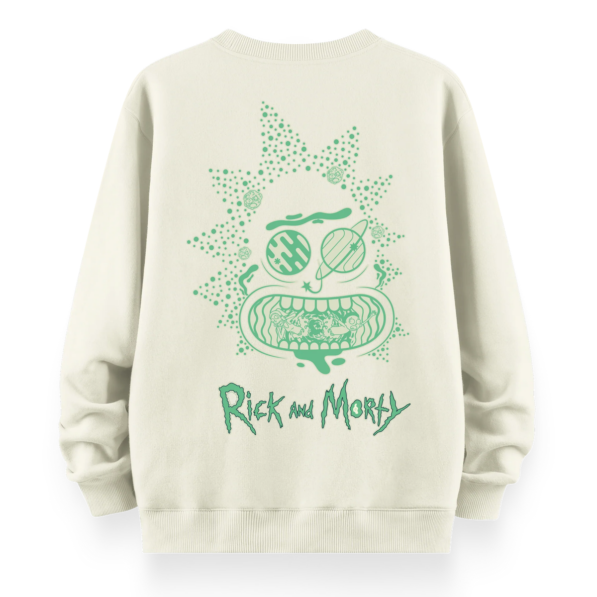 Toxic Rick - Oversize Bol Kalıp Sweatshirt