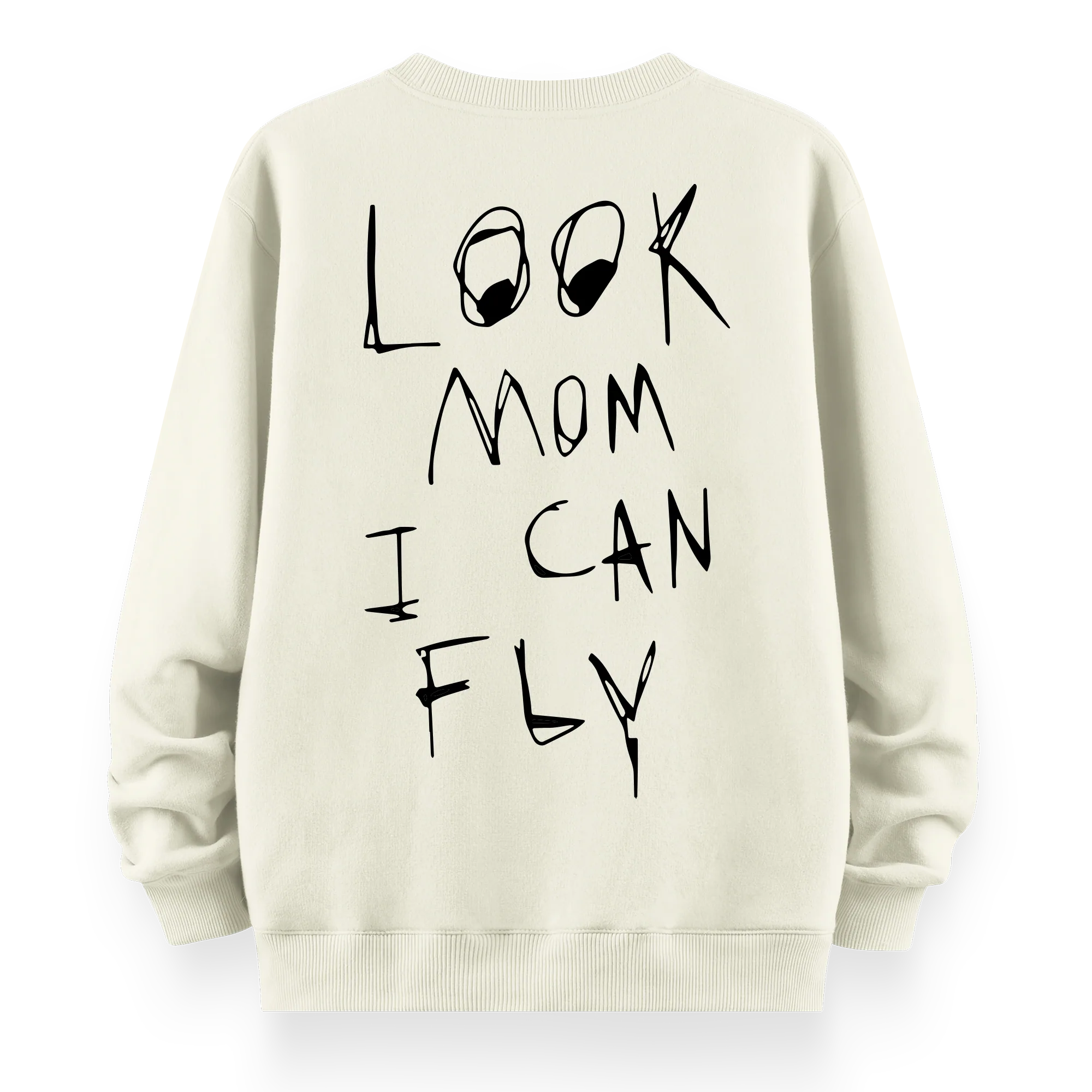 I Can Fly - Oversize Bol Kalıp Sweatshirt