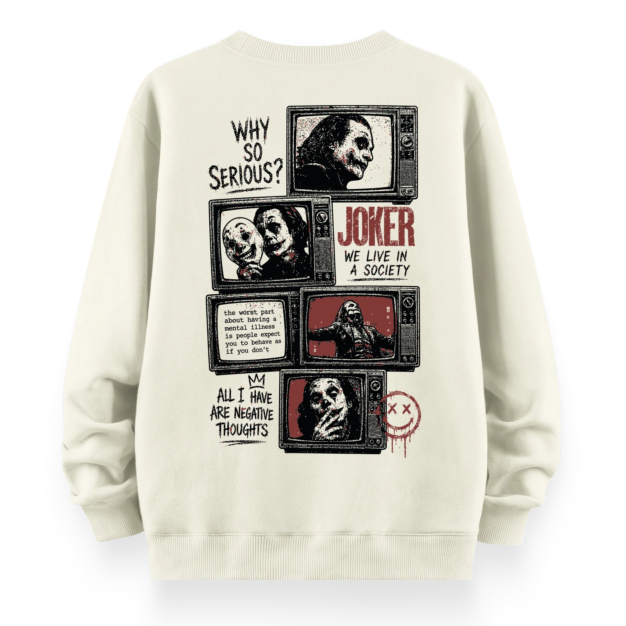 Joker II - Oversize Bol Kalıp Sweatshirt
