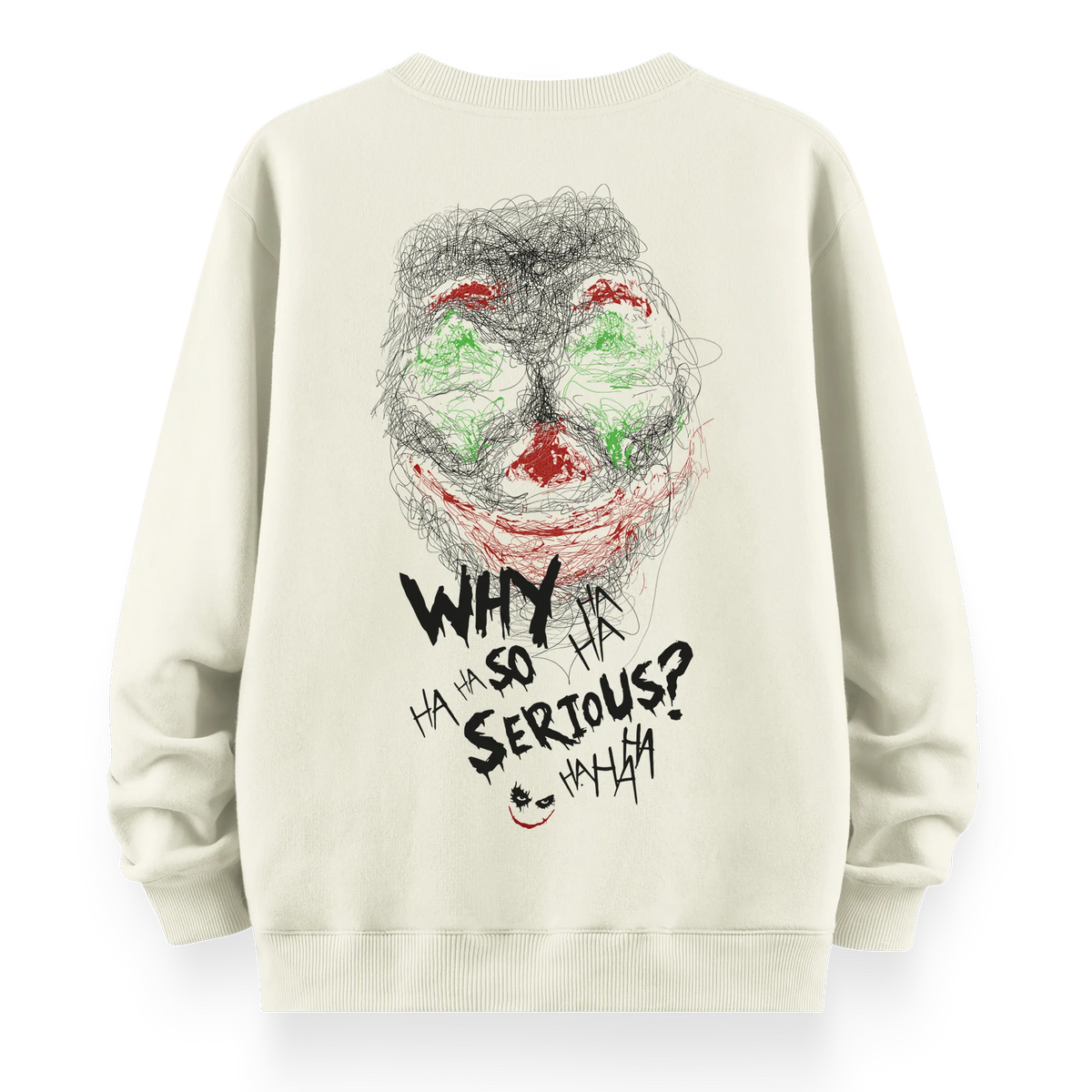Joker - Oversize Bol Kalıp Sweatshirt