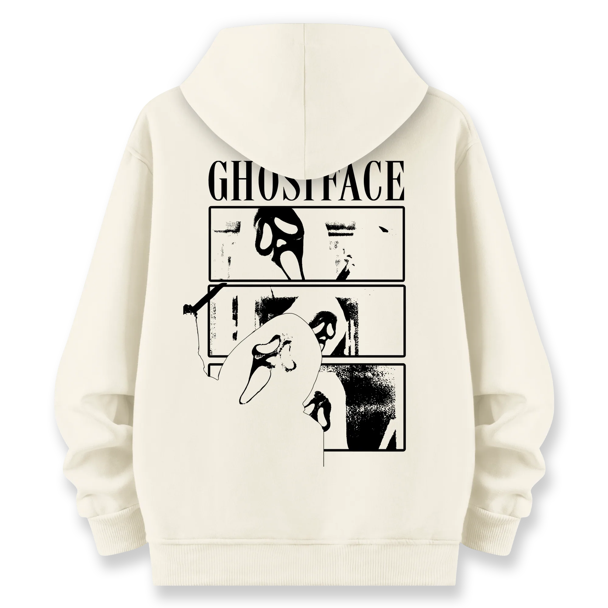 Ghost Face - Oversize Bol Kalıp Hoodie