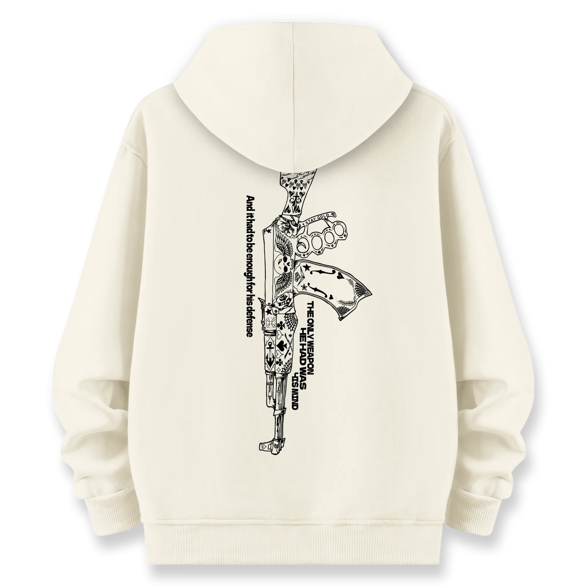 Ak-47 - Oversize Bol Kalıp Hoodie