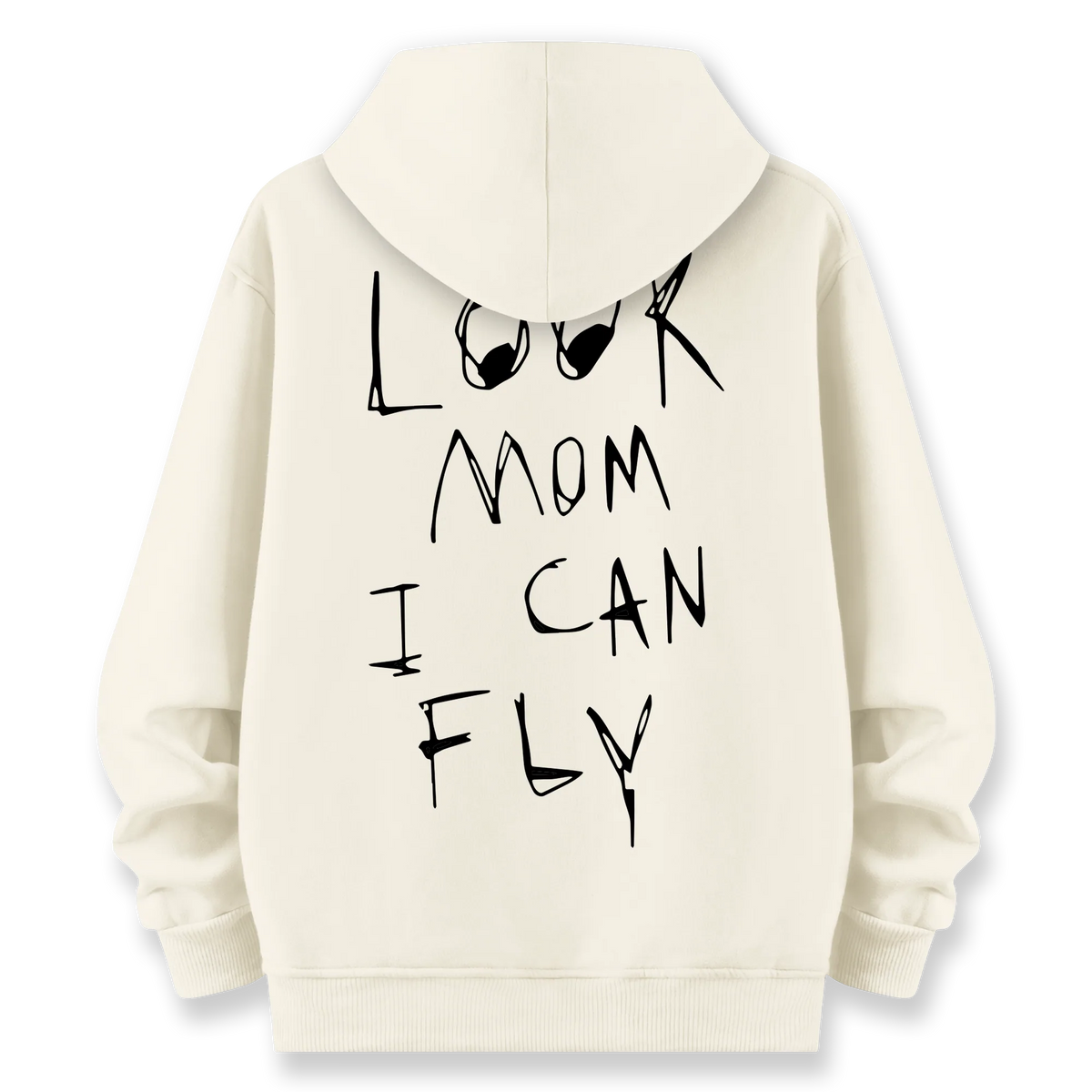 I Can Fly - Oversize Bol Kalıp Hoodie