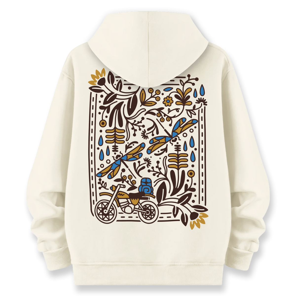 Wanderer - Oversize Bol Kalıp Hoodie